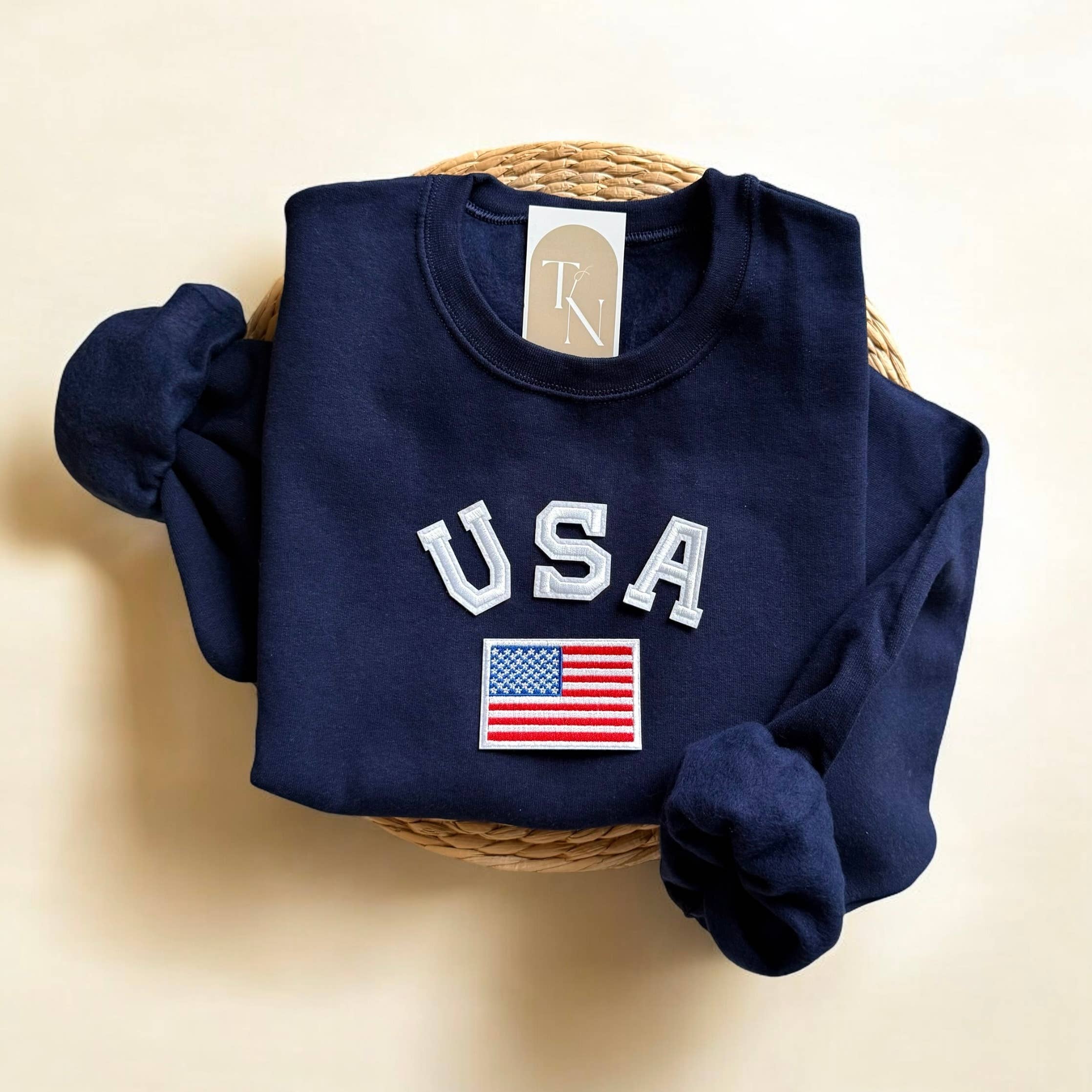 USA Flag Sweater, 4th of July Sweatshirt T-Shirts, Hoodie | PodTeesHub.com