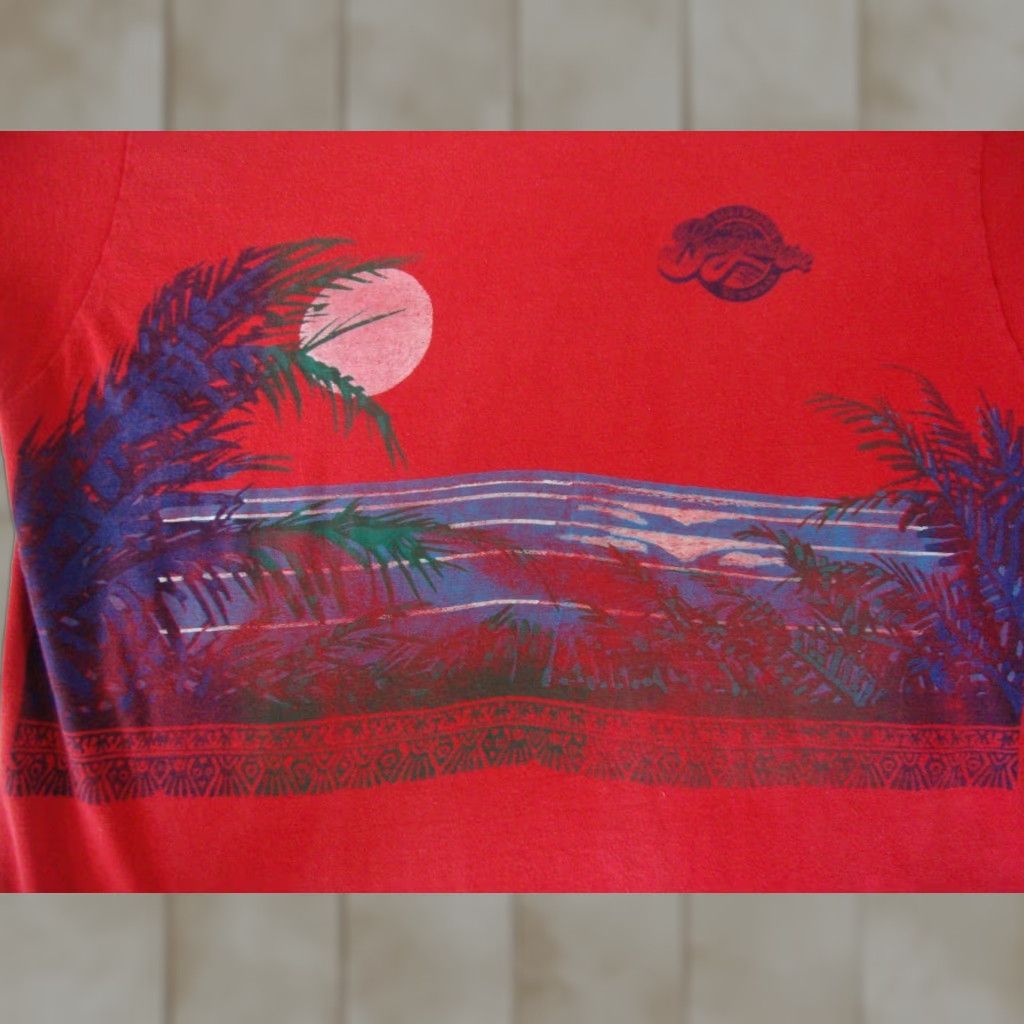 Vintage Benjamin Surfboards Sunwear Rare Skateboard Tourist Punk Rock T Shirt Xl Red Men Sho Hoodie, Sweatshirt