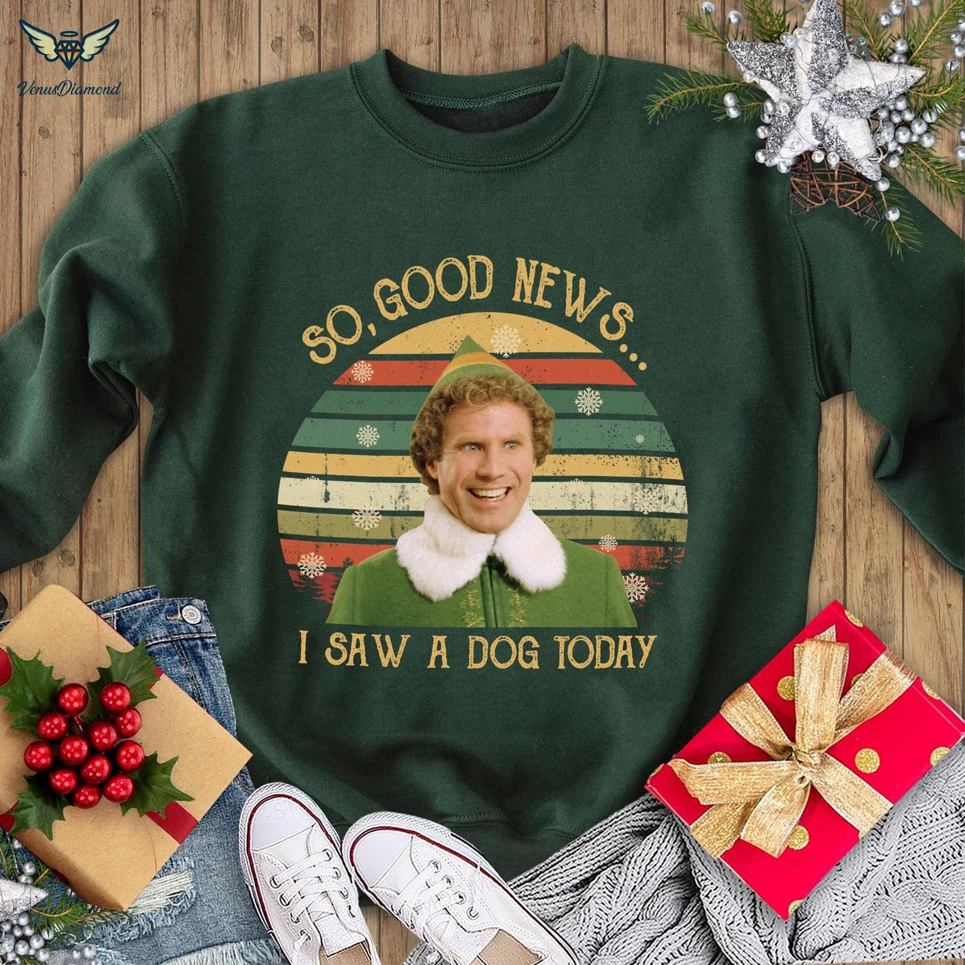 Christmas Movie Vintage T-Shirt, Elf Movie, Buddy Elf Xmas Hoodie, Sweatshirt | PodTeesHub.com