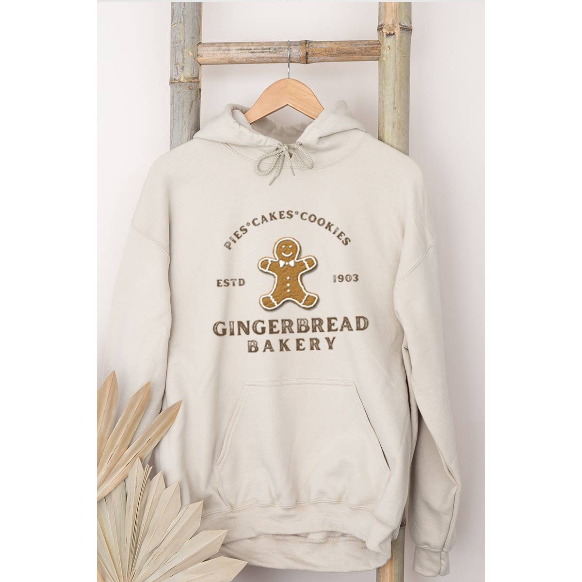 Ginger Bread Christmas  Graphic  Hoodie T-Shirts, Sweatshirt | PodTeesHub.com