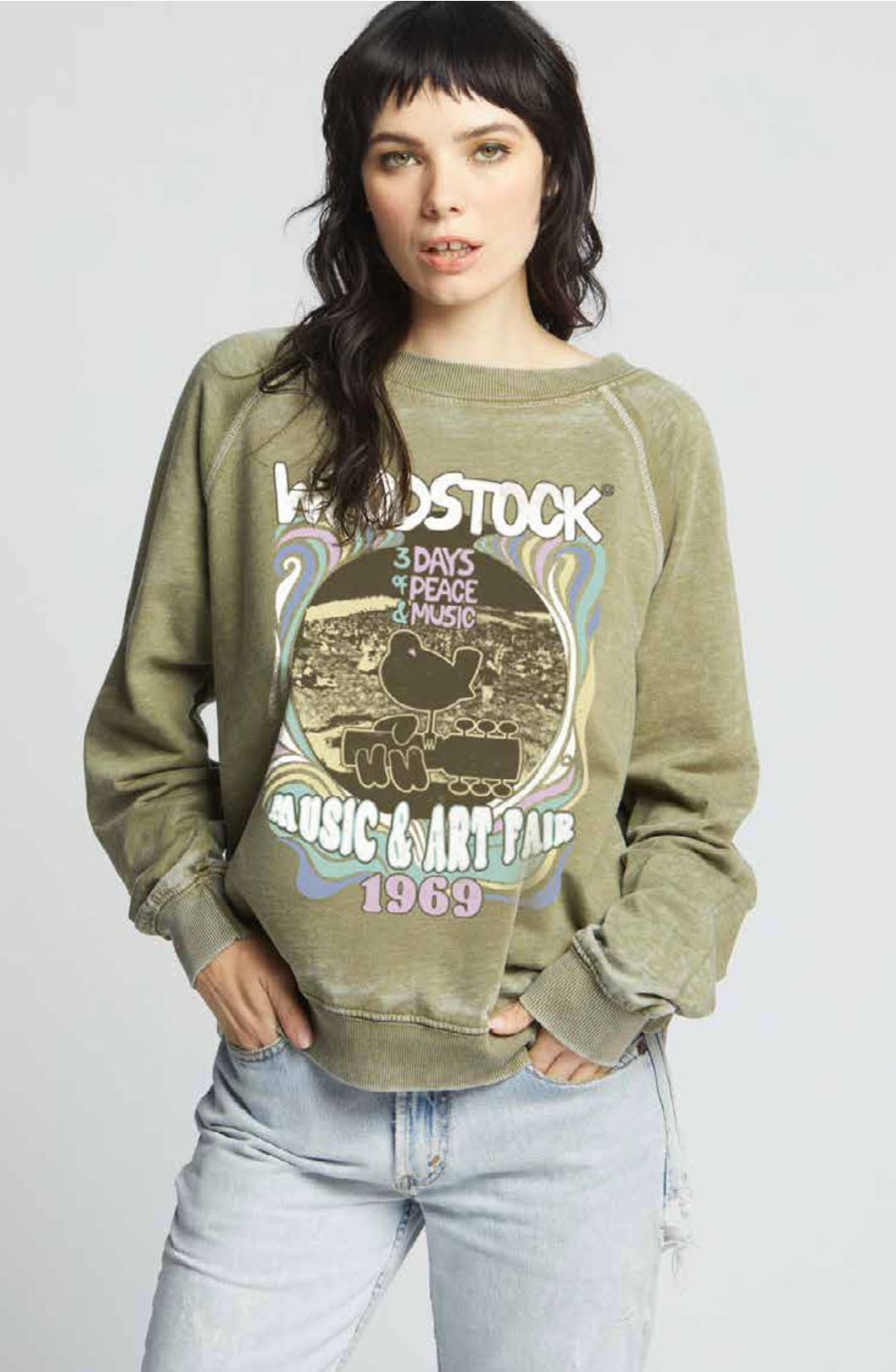 303584 - 630 Woodstock Graphic Sweatshirt T-Shirts, Hoodie | PodTeesHub.com