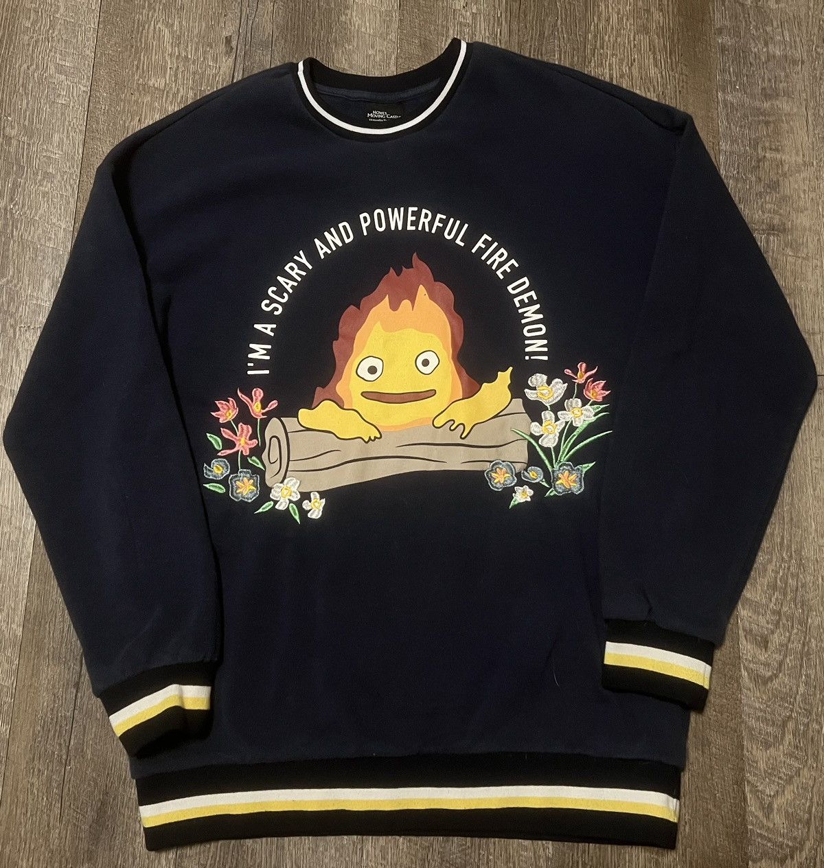 Other Studio Ghibli Howl S Moving Castle Calcifer Fire Sweater T-Shirts, Hoodie, Sweatshirt | PodTeesHub.com