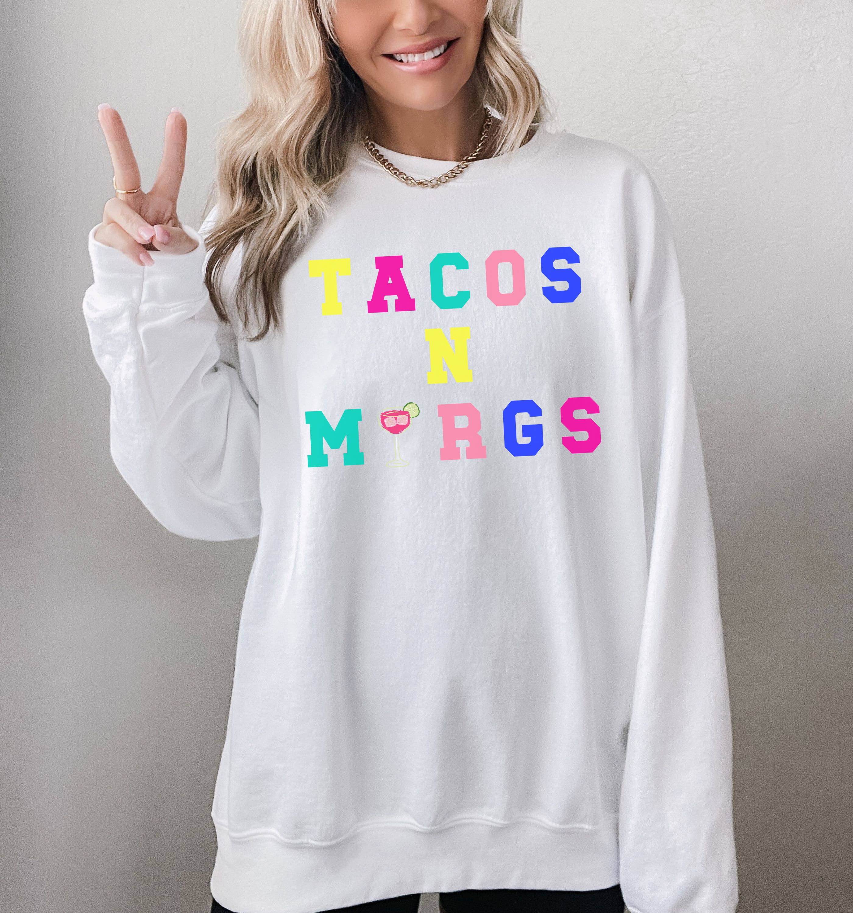 Tacos and Margs, Margarita Sweatshirt, Cinco De Mayo, Summer T-Shirts, Hoodie | PodTeesHub.com