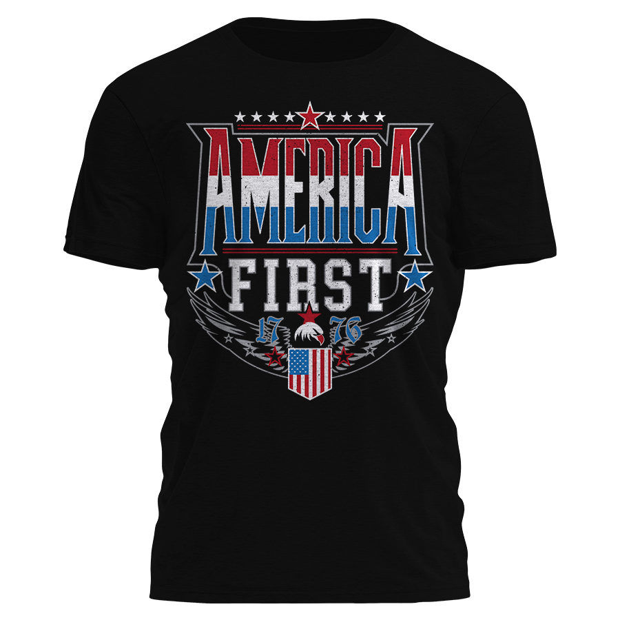 America First 1776 Tee - 9137 Hoodie, Sweatshirt | PodTeesHub.com