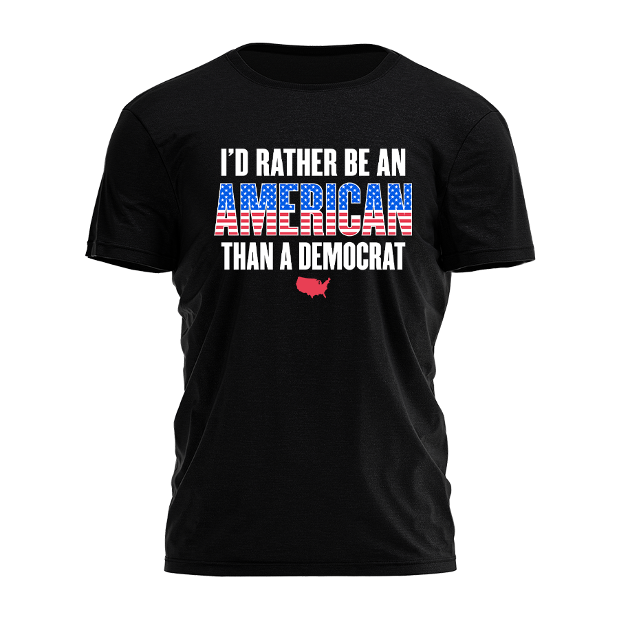 I'd Rather Be An American Tee - 3701 Hoodie, Sweatshirt | PodTeesHub.com
