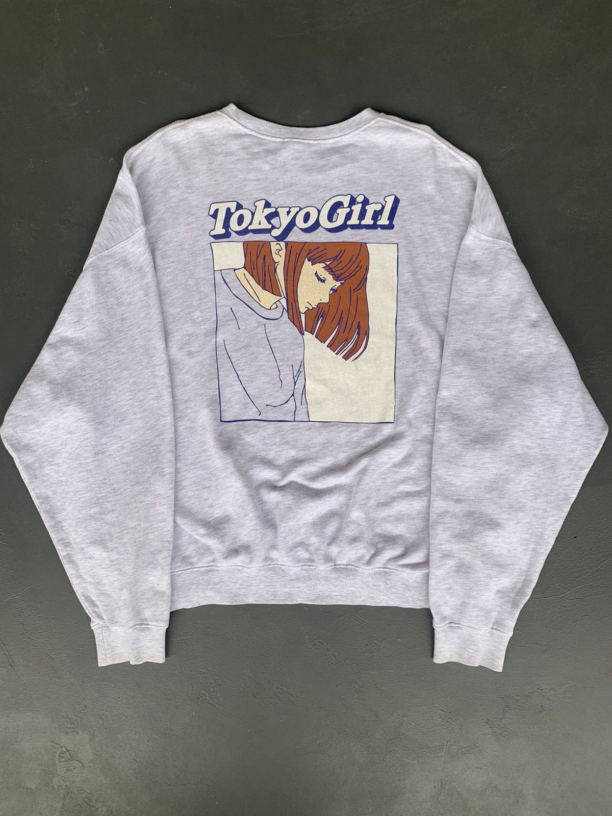 Japanese Brand Vintage Tokyo Girl Sweatshirt T-Shirts, Hoodie | PodTeesHub.com