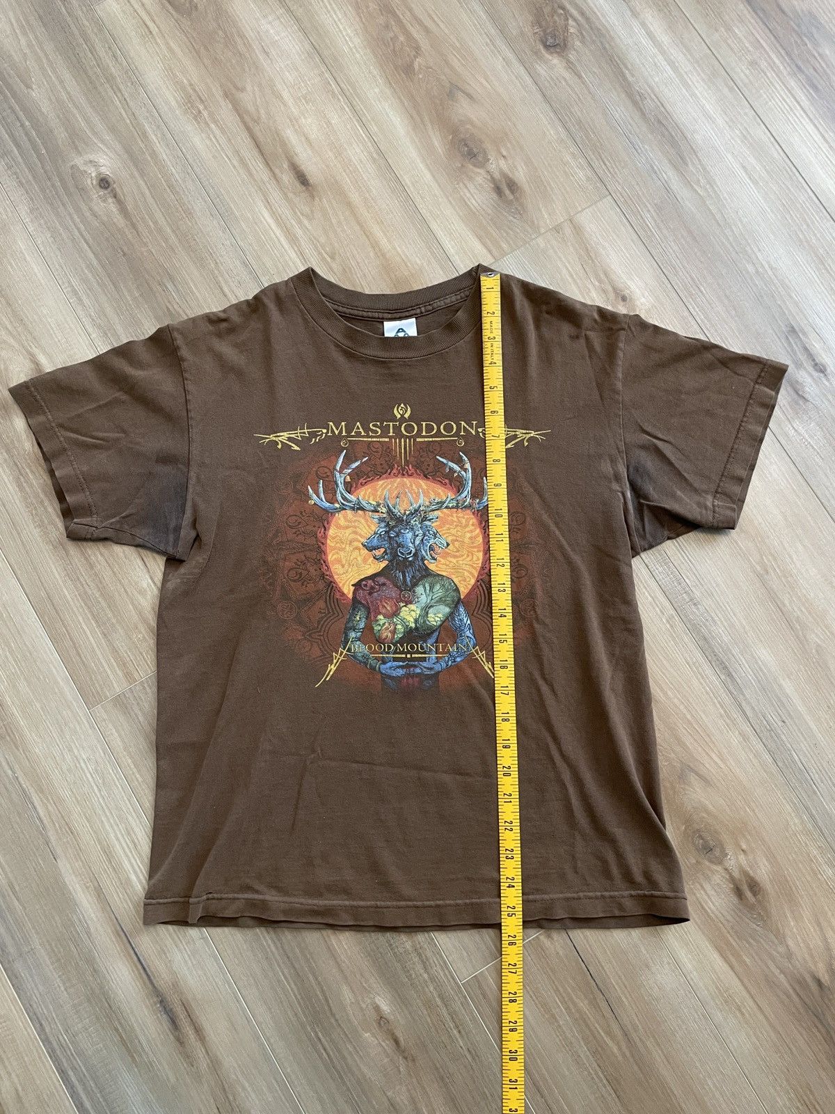 Band Tees Vintage Mastodon Blood Mountain Album Cover T Shirt Hoodie, Sweatshirt | PodTeesHub.com
