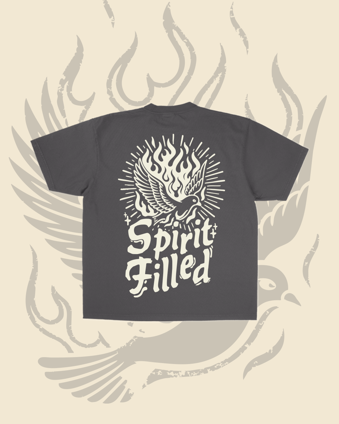 New || "Spirit Filled" Tee Hoodie, Sweatshirt | PodTeesHub.com