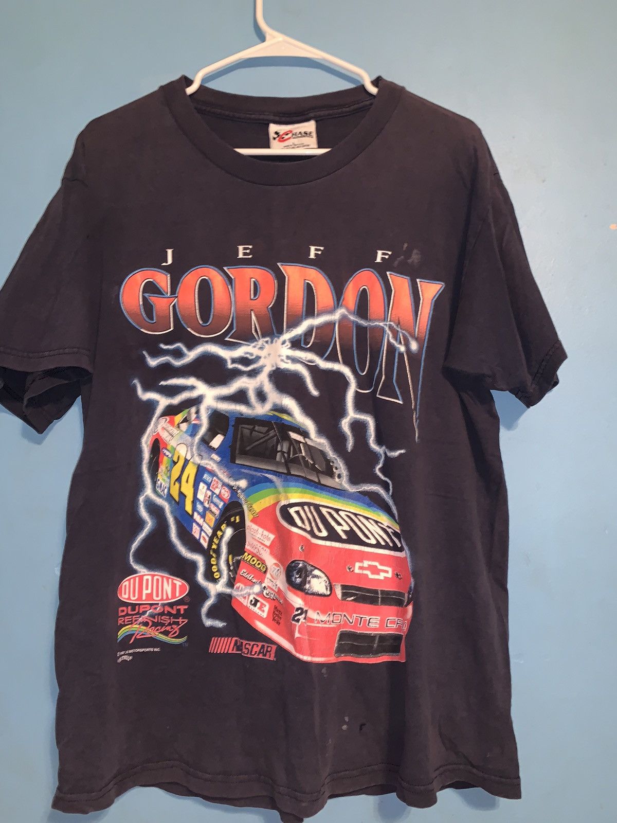 Nutmeg X Vintage 1997 Jeff Gordan Tee Hoodie, Sweatshirt | PodTeesHub.com
