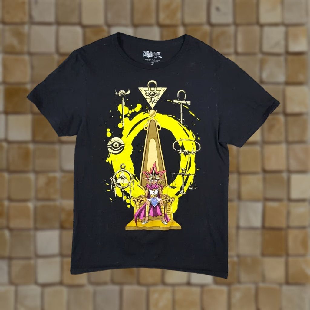 Etro Vintage Konami Yu Gi Oh T Shirt Men Medium Retro Anime Cartoon Y2k Black Hoodie, Sweatshirt | PodTeesHub.com