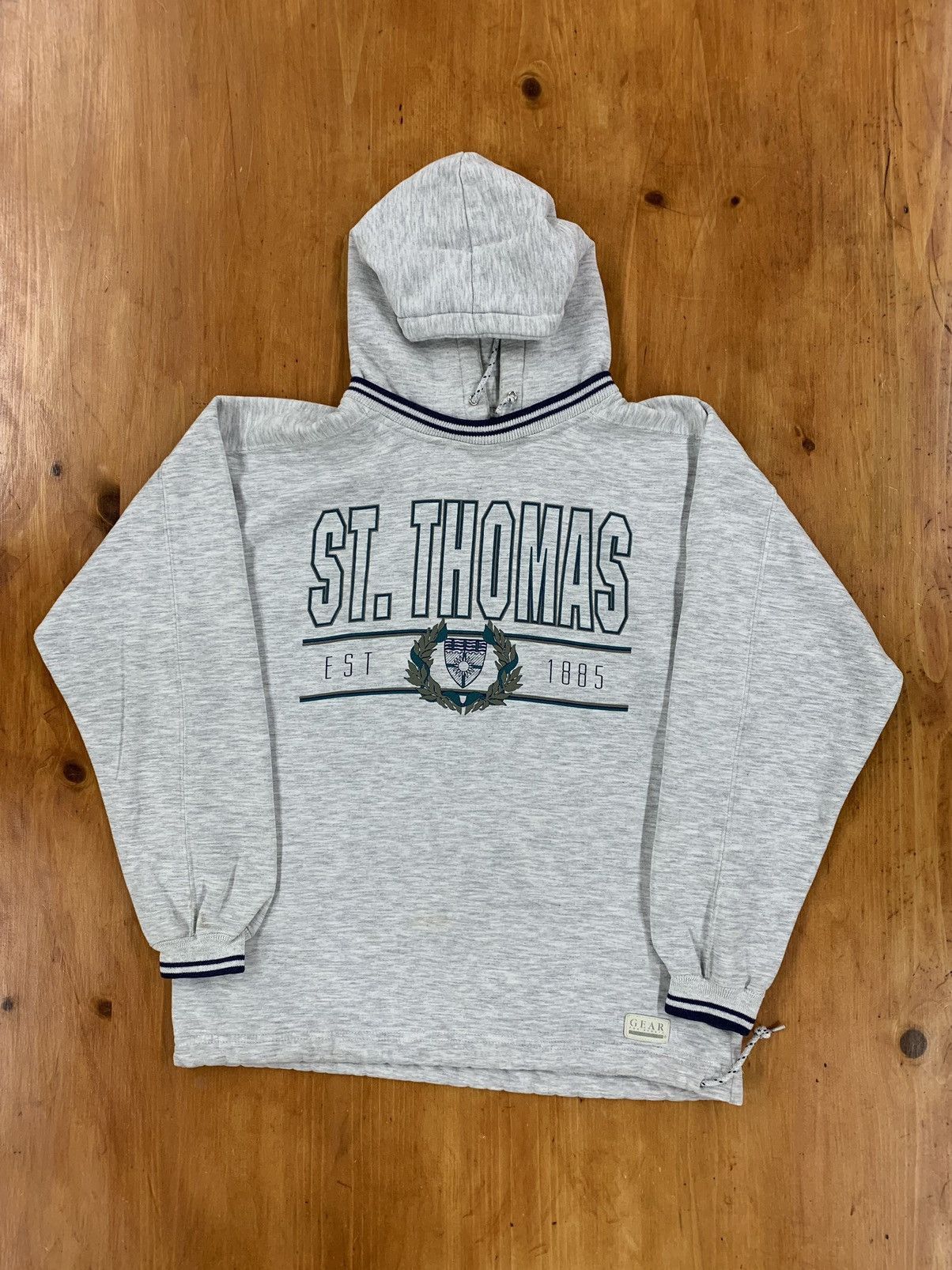 Vintage Crewneck 1990s St Thomas Hooded Vintage Sweatshirt T-Shirts, Hoodie | PodTeesHub.com