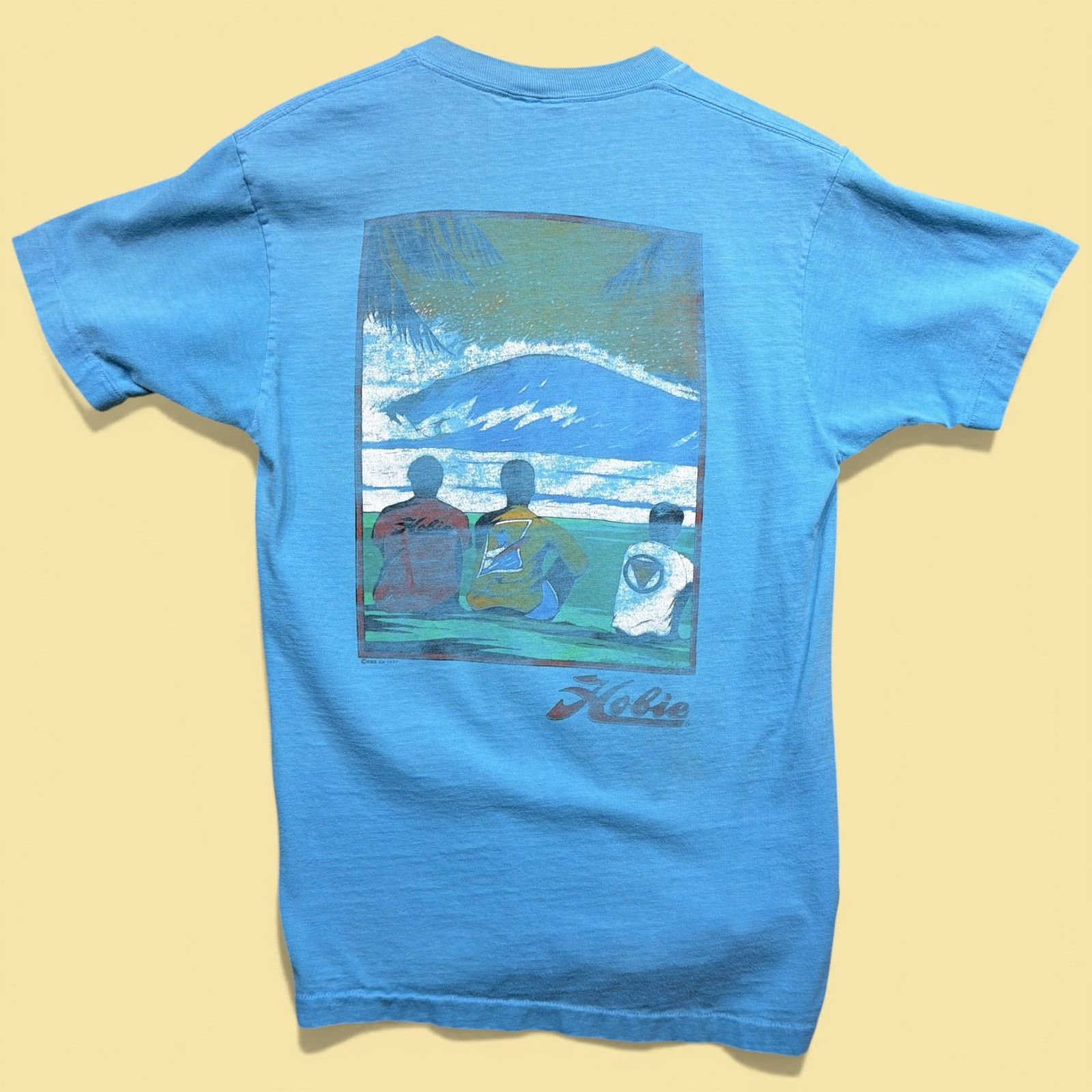 Vintage Hobie Surfing 80s T Shirt Size Medium Hoodie, Sweatshirt | PodTeesHub.com