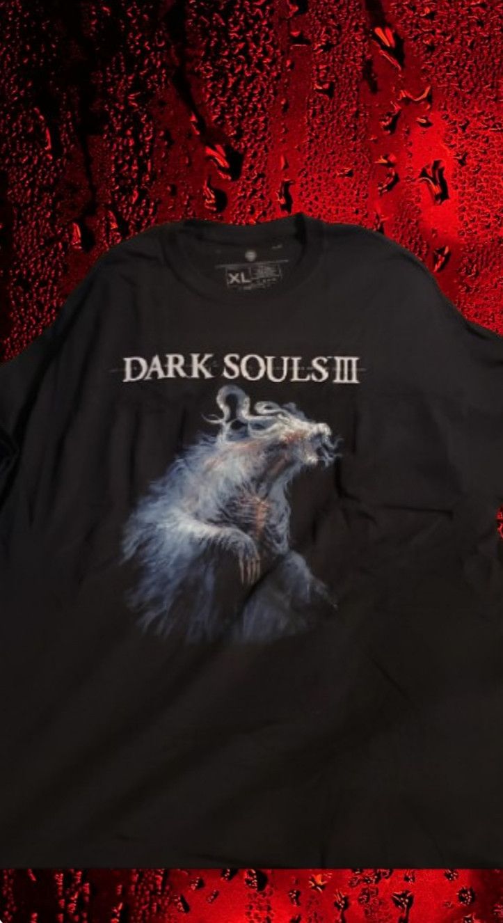 Other Rare Dark Souls Iii Graphic T Shirt Gaming Shirt Size Xl Hoodie, Sweatshirt | PodTeesHub.com