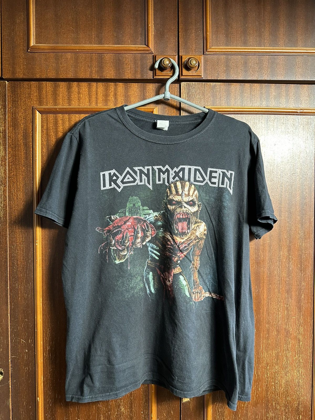 Iron Maiden X Vintage Vintage 2016 Iron Maiden Europe Tour Rock Band T-Shirts, Hoodie, Sweatshirt