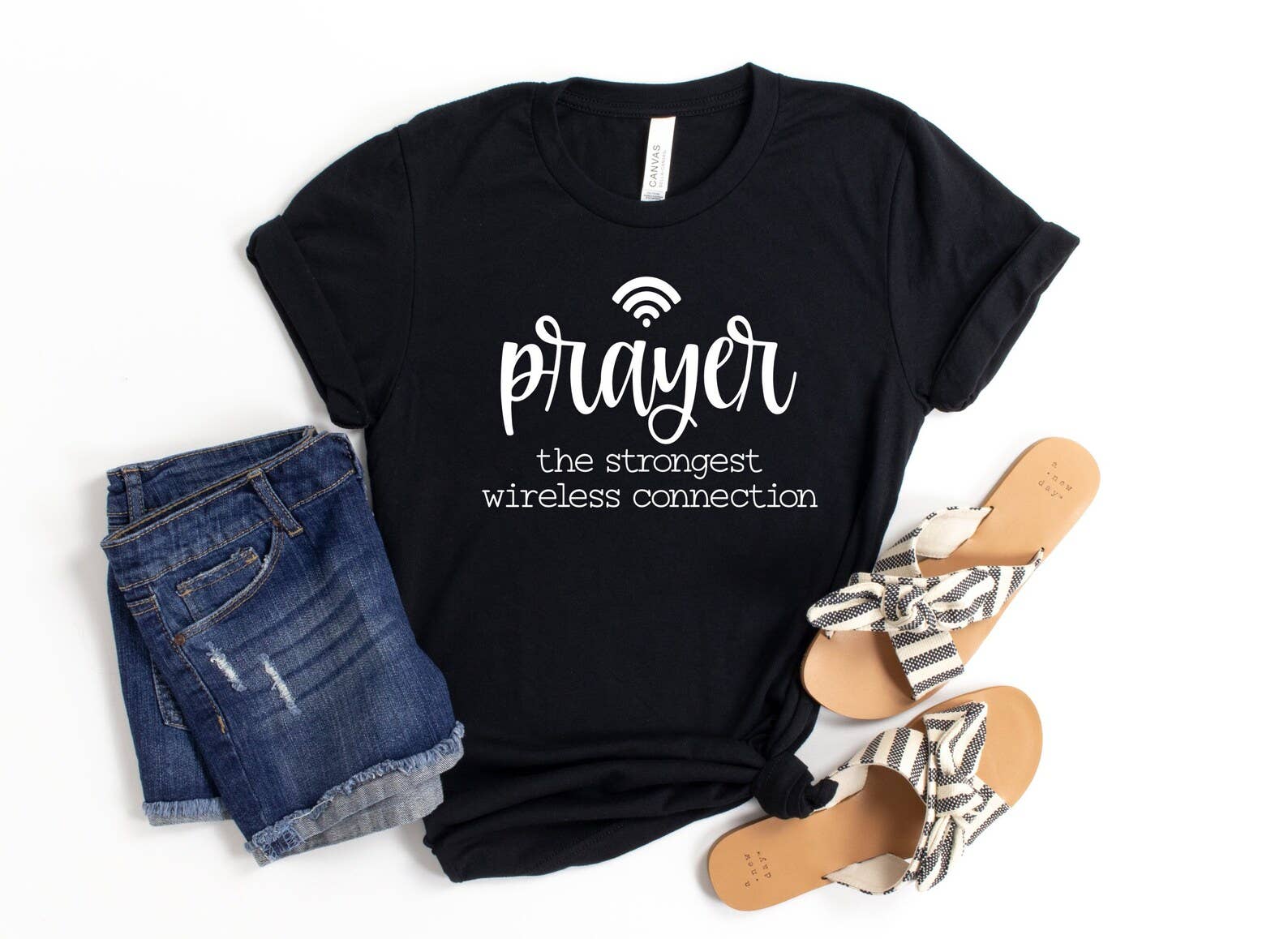 Prayer the Strongest Wireless Connection T-Shirt Hoodie, Sweatshirt | PodTeesHub.com