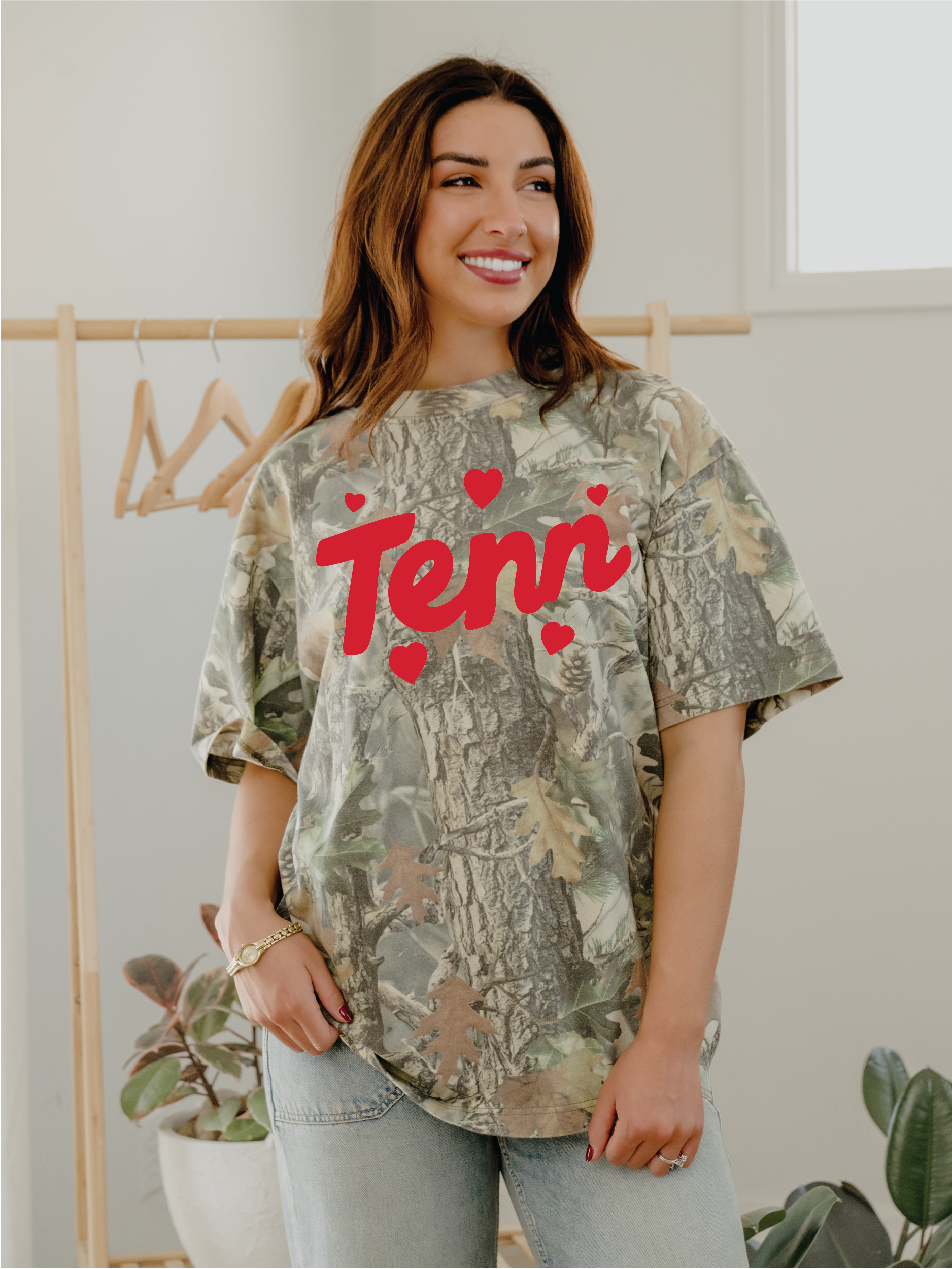 Tennessee Hearts Camo Tee Hoodie, Sweatshirt | PodTeesHub.com