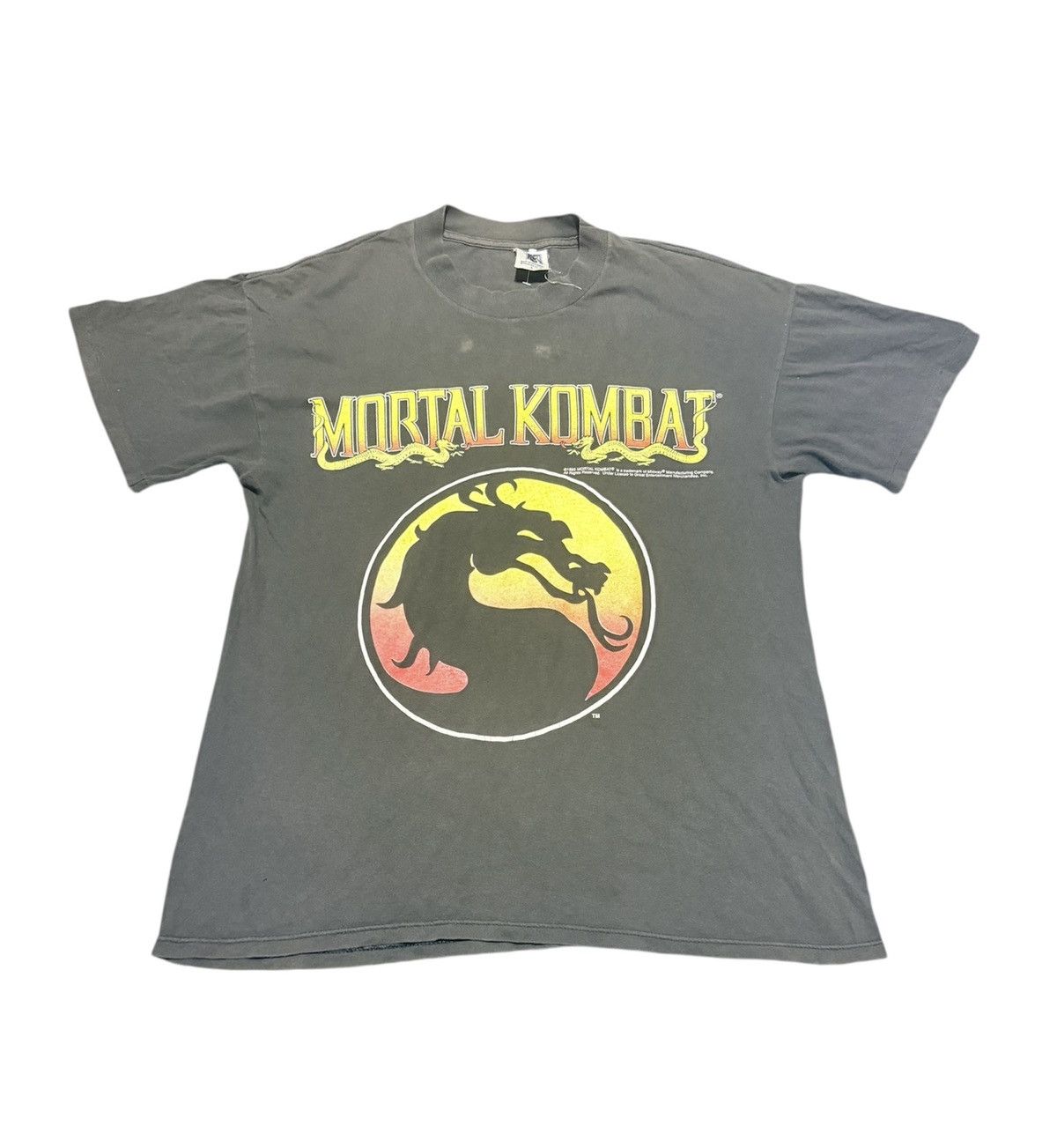 Vintage Vtg 90s Mortal Combat Video Game Tee Hoodie, Sweatshirt | PodTeesHub.com