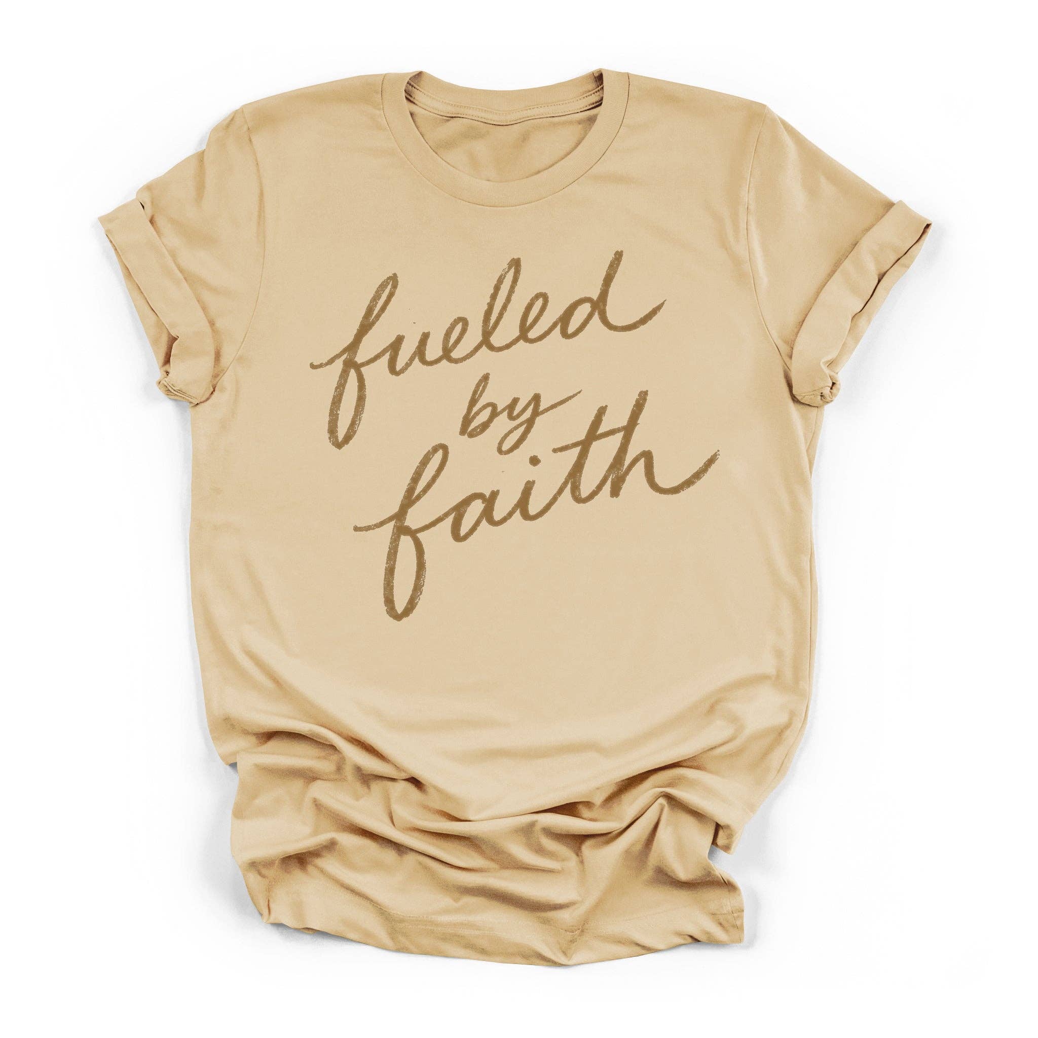 Fueled By Faith Tee Hoodie, Sweatshirt | PodTeesHub.com