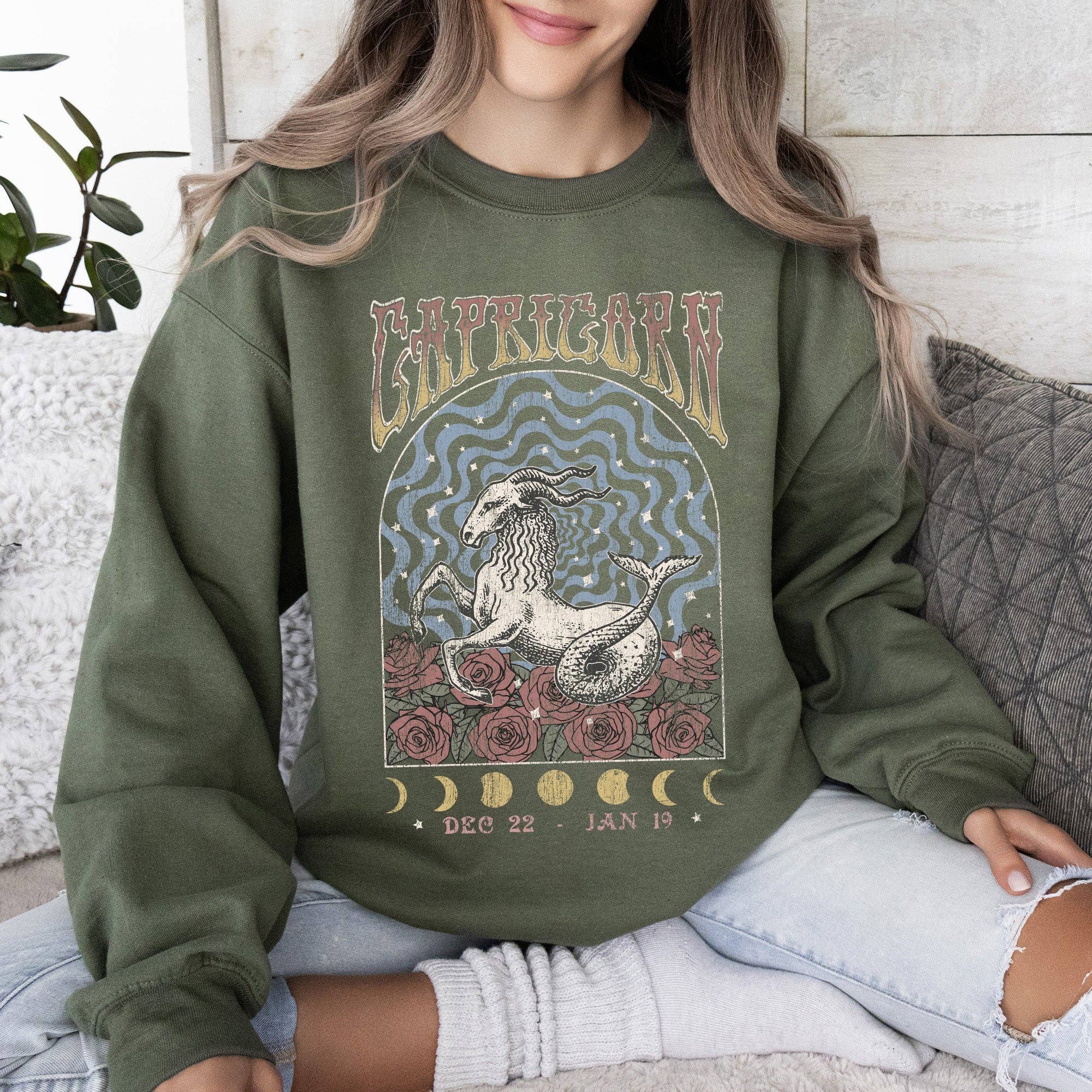Capricorn Zodiac, Astrology, Horoscope Sweatshirt T-Shirts, Hoodie | PodTeesHub.com