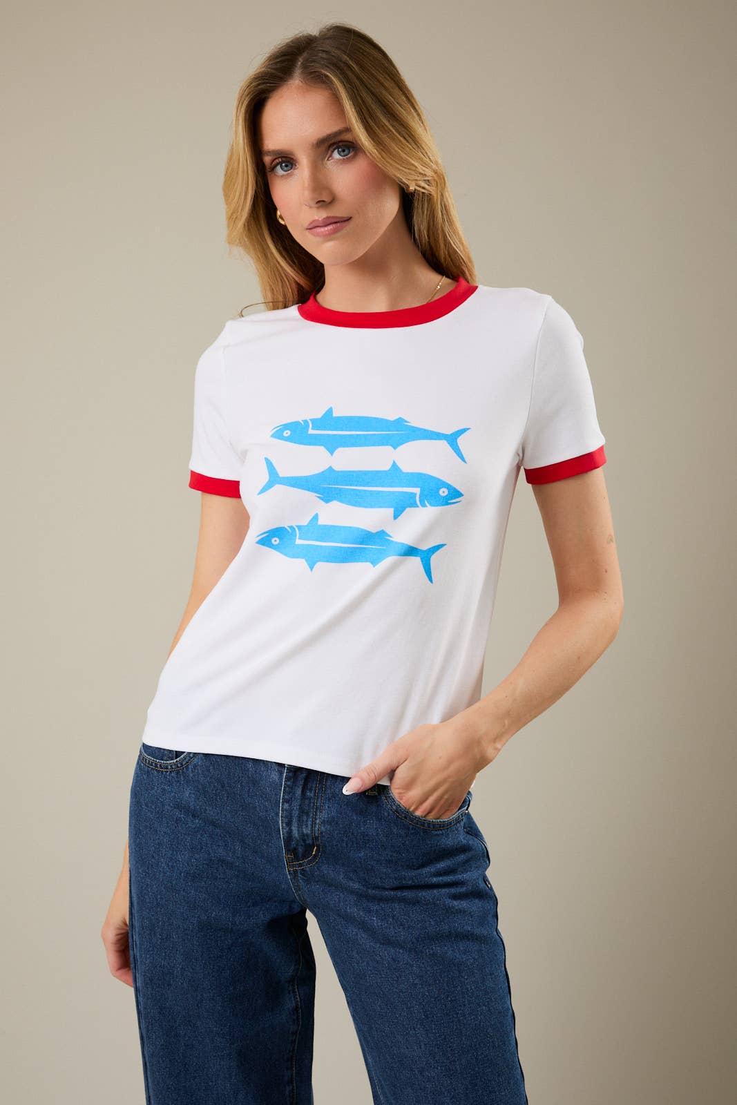 Crew Neck Short Sleeve Sardine Graphic T-Shirt Hoodie, Sweatshirt | PodTeesHub.com