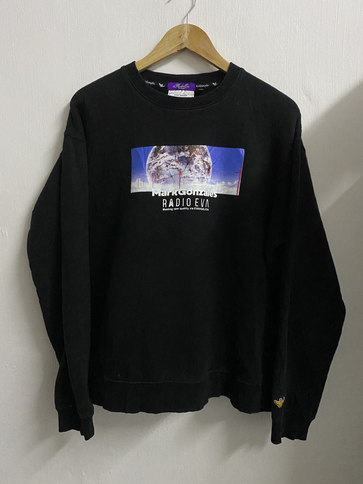 Japanese Brand Neon Genesis Evangelion X Mark Gonzales T-Shirts, Hoodie, Sweatshirt | PodTeesHub.com
