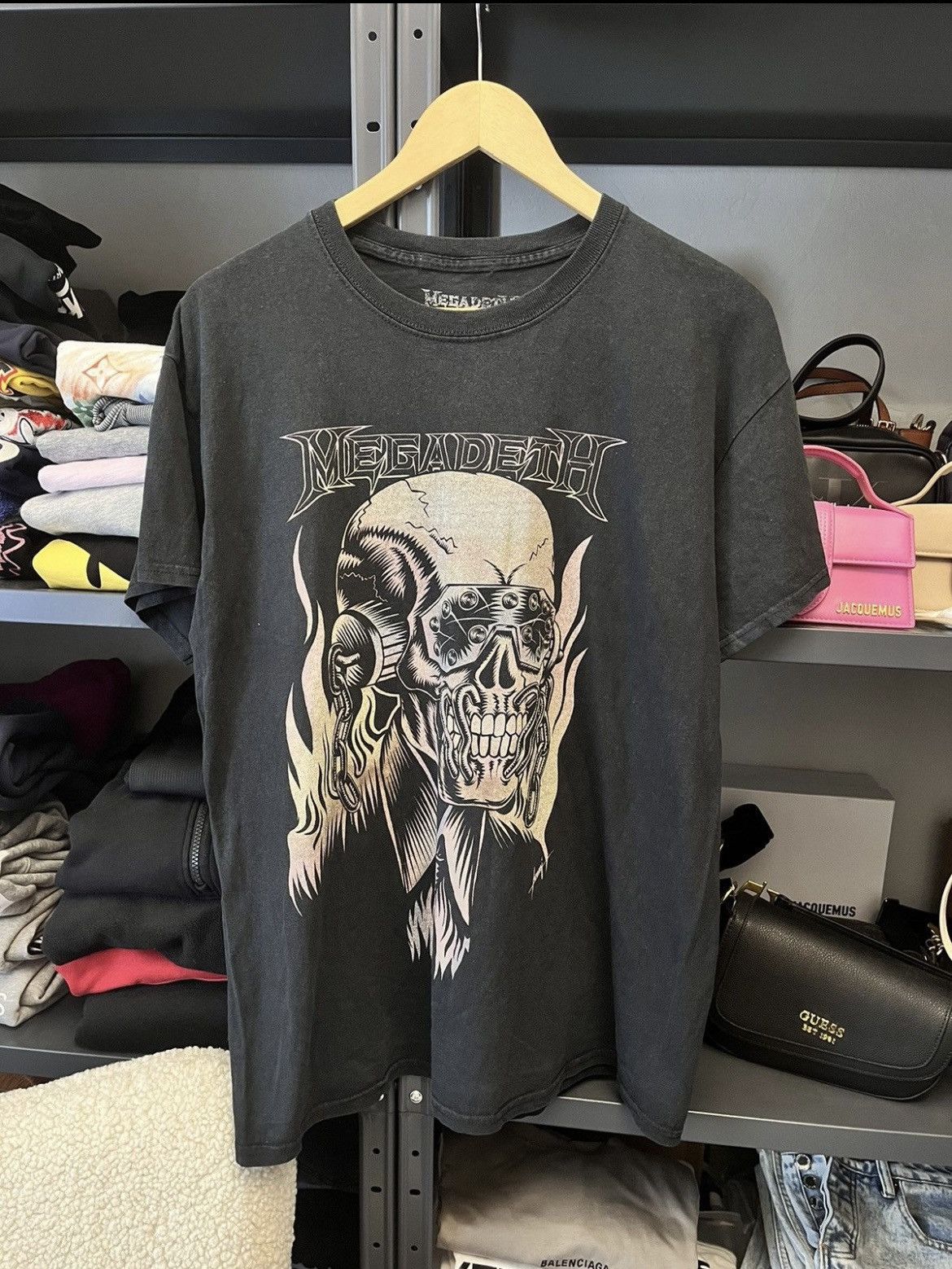 Band Tees Vintage Megadeth T Shirt Hoodie, Sweatshirt | PodTeesHub.com