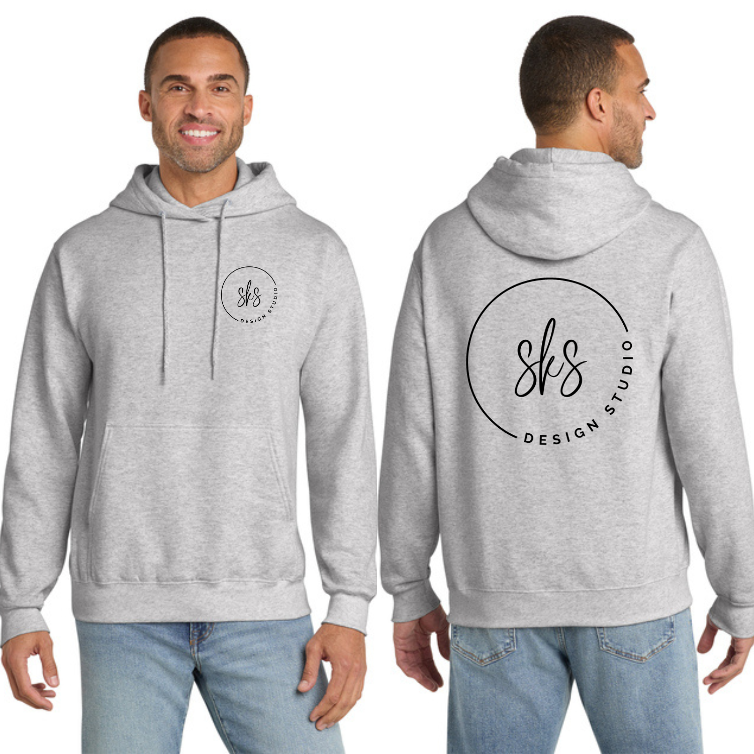 Custom Logo | Tall Hoodie [Port & Co] T-Shirts, Sweatshirt | PodTeesHub.com