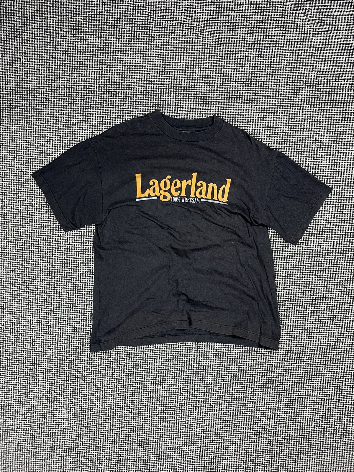 Vintage 90s Lagerland 100 Wrecsam Beer Funny T-Shirts, Hoodie, Sweatshirt