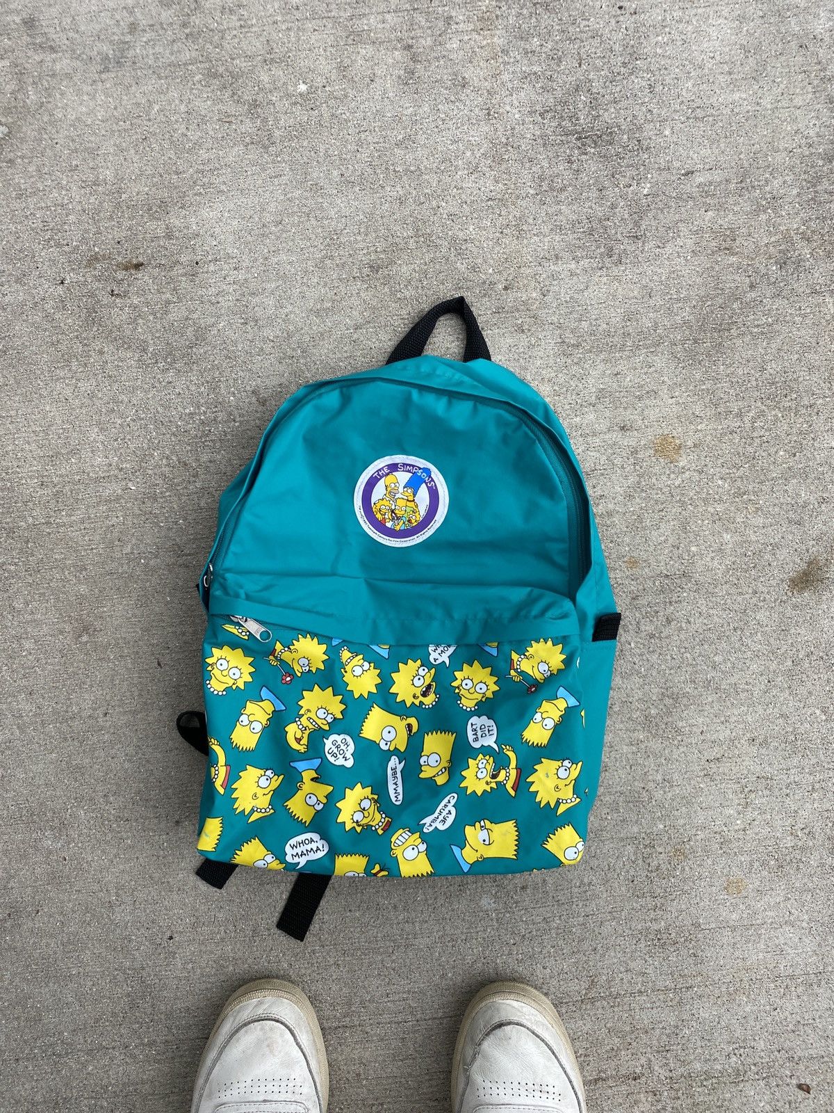 Vintage 90s Simpsons Backpack T-Shirts, Hoodie, Sweatshirt