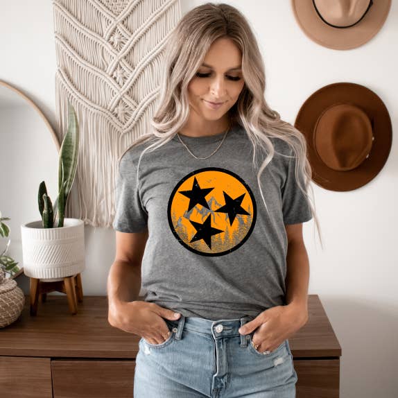 Tennessee Mountains Tee, Deep Heather Gray Hoodie, Sweatshirt | PodTeesHub.com