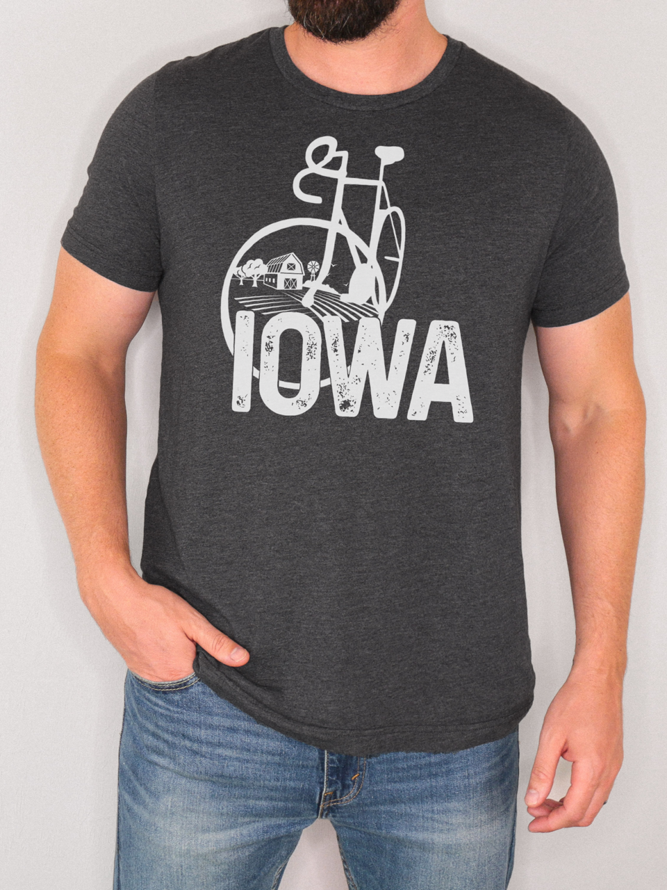 Iowa Bike T-Shirt Hoodie, Sweatshirt | PodTeesHub.com