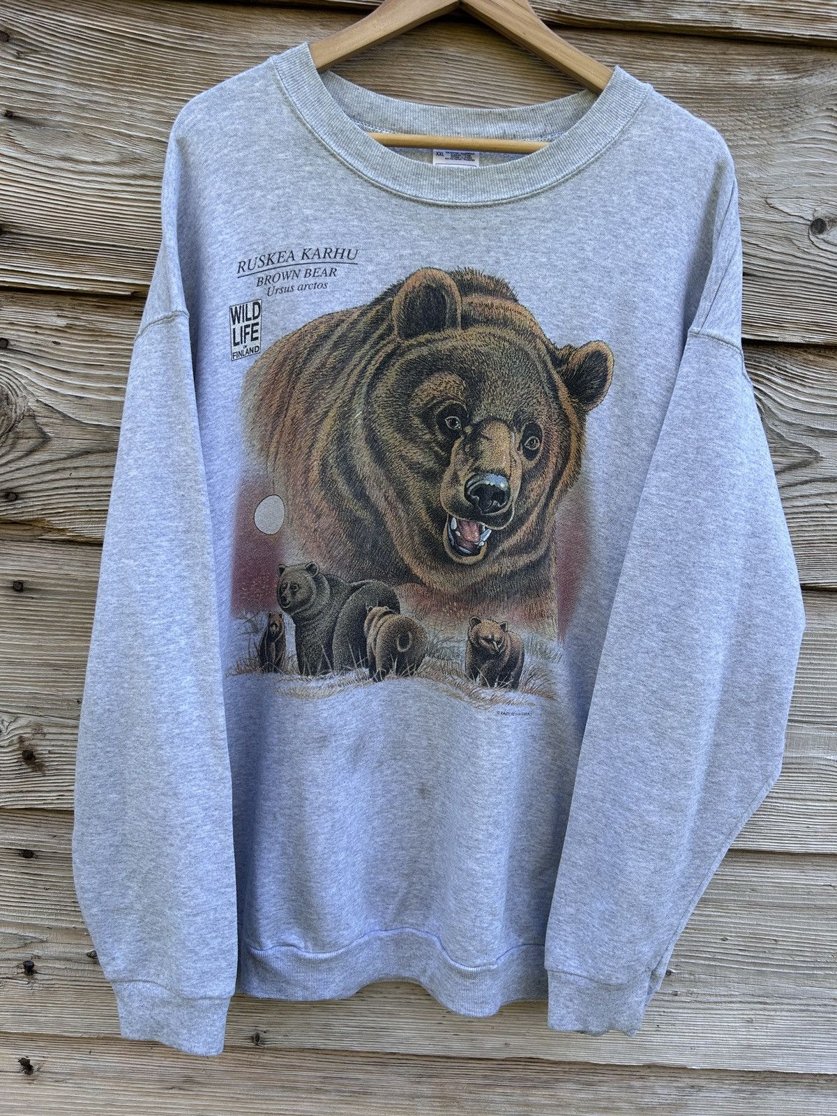 90s Vintage Brown Bear Xxl T-Shirts, Hoodie, Sweatshirt