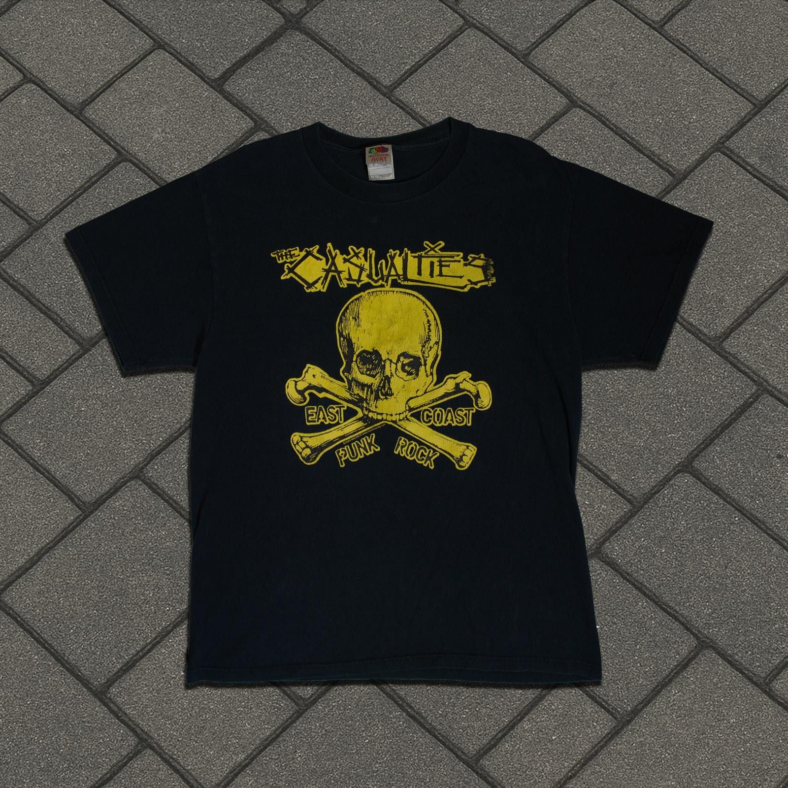 Vintage 2003 The Casualties Japan Tour Tee Hoodie, Sweatshirt | PodTeesHub.com