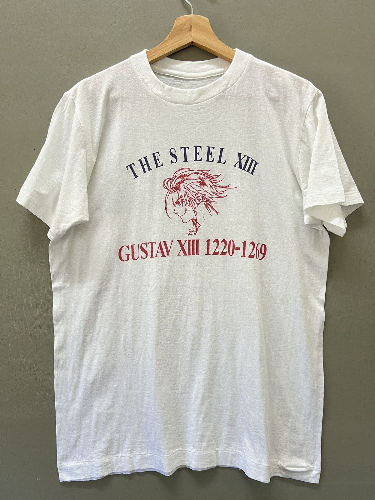 Anime Vintage Saga Frontier 2 Gustav Xiii Anime Video Game Tee Hoodie, Sweatshirt | PodTeesHub.com