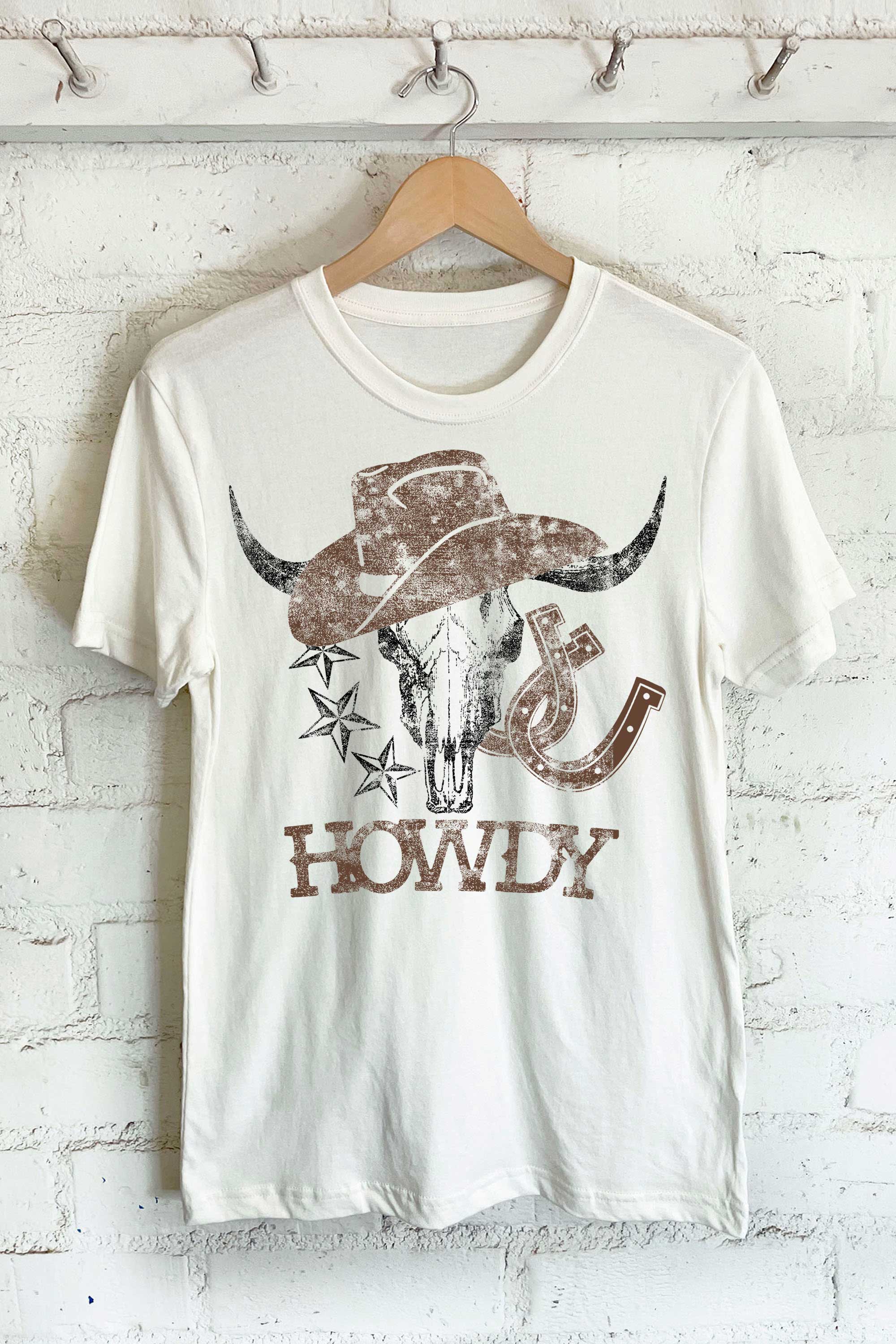 Howdy - Women's Screen Printed T-Shirt Hoodie, Sweatshirt | PodTeesHub.com