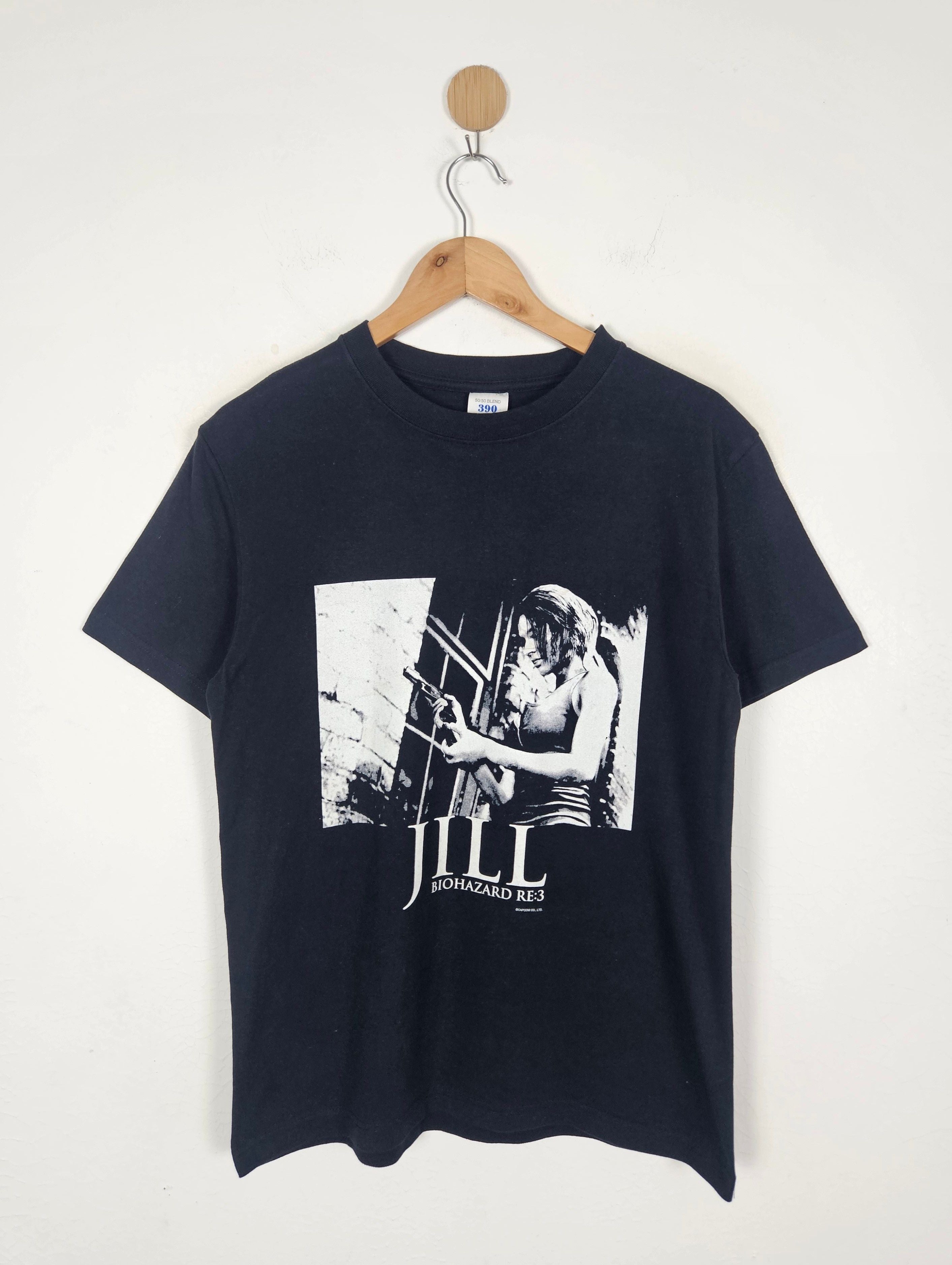 Playstation Vintage Jill Resident Evil Video Games Capcom Shirt Hoodie, Sweatshirt | PodTeesHub.com