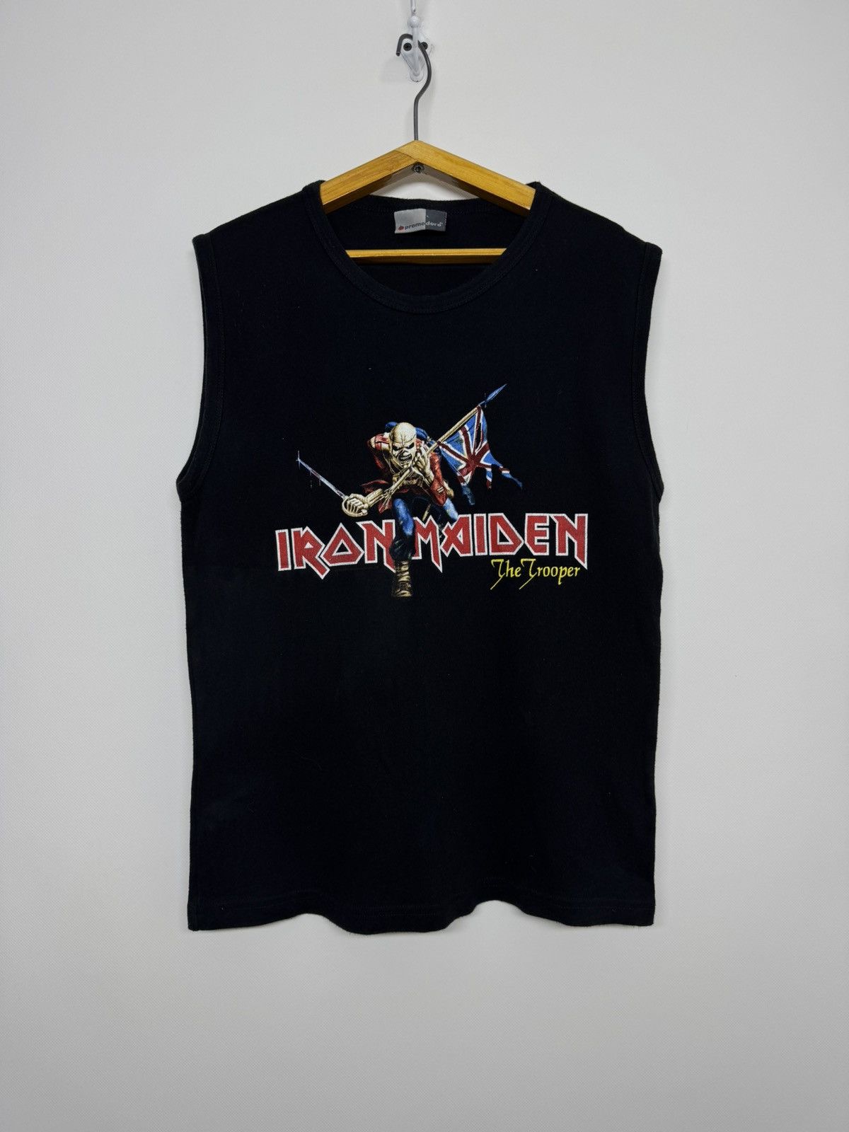 Iron Maiden Vintage Y2k T Shirt Sleeveless Iron Maiden 90 S Hoodie, Sweatshirt | PodTeesHub.com