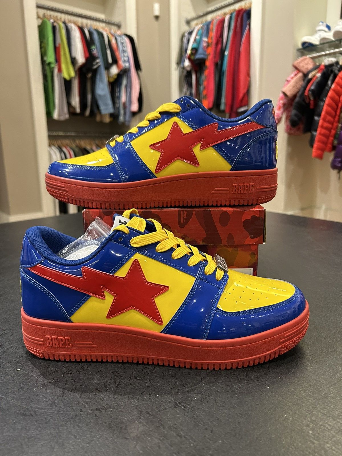 Bape Bapesta Low Dc Superman T-Shirts, Hoodie, Sweatshirt | PodTeesHub.com