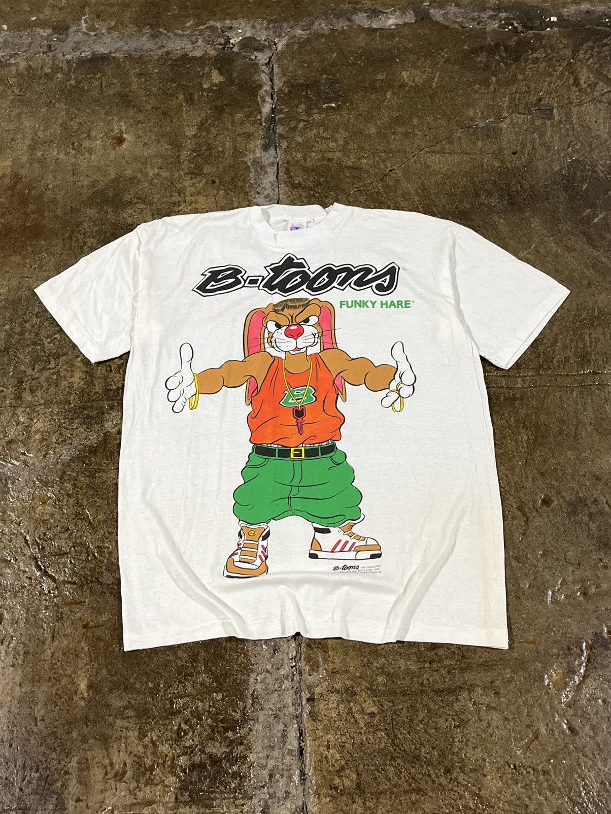 Crazy Vintage 90s B Toons Cartoon Hip Hop Tee Shirt Hoodie, Sweatshirt | PodTeesHub.com