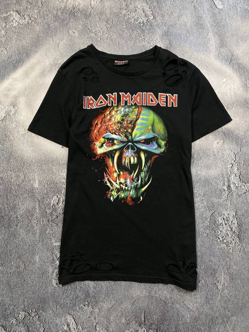 Maiden Iron Maiden Eddie Distressed Black L T-Shirts, Hoodie, Sweatshirt
