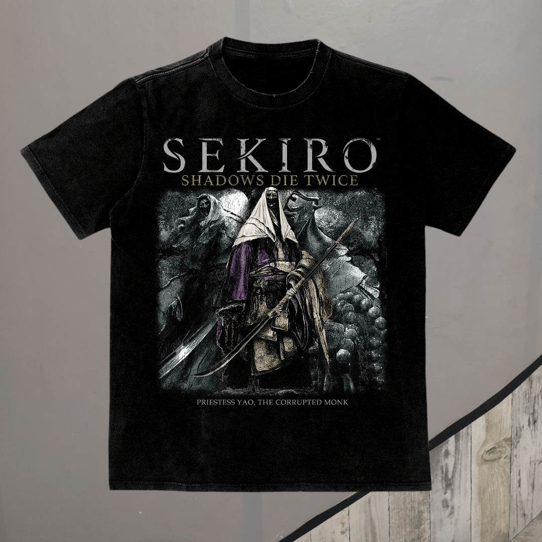 Playstation Sekiro Shadows Die Twice Corrupted Monk T-Shirts, Hoodie, Sweatshirt