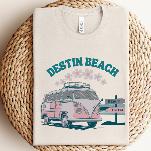 Custom Groovy Beach Graphic Tee Hoodie, Sweatshirt | PodTeesHub.com