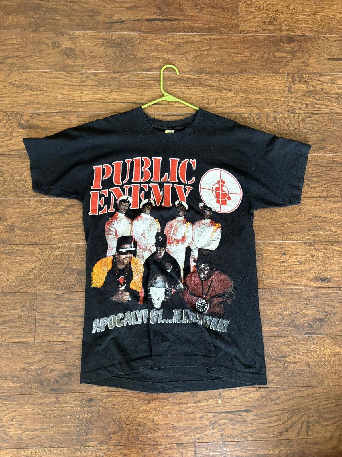 Rap Tees Vintage Public Enemy Apocalypse 91 Tee Hoodie, Sweatshirt | PodTeesHub.com