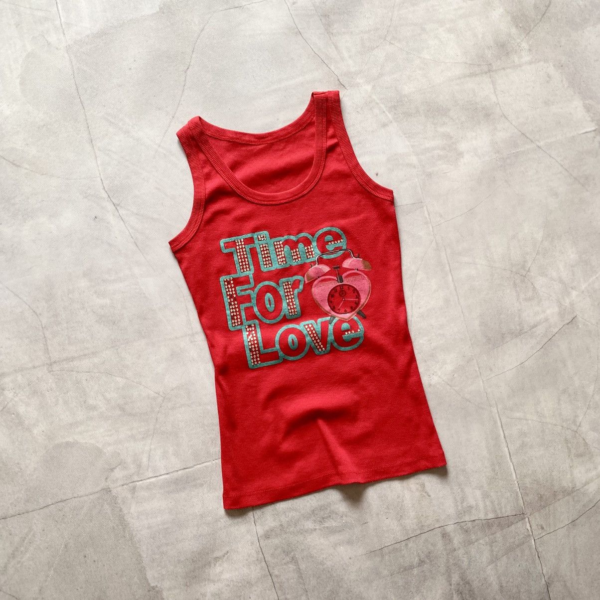 Hysteric Glamour X Sarah Pacini Cute Time For Love Hysteric Glamour Style Vintage Tank T-Shirts, Hoodie, Sweatshirt