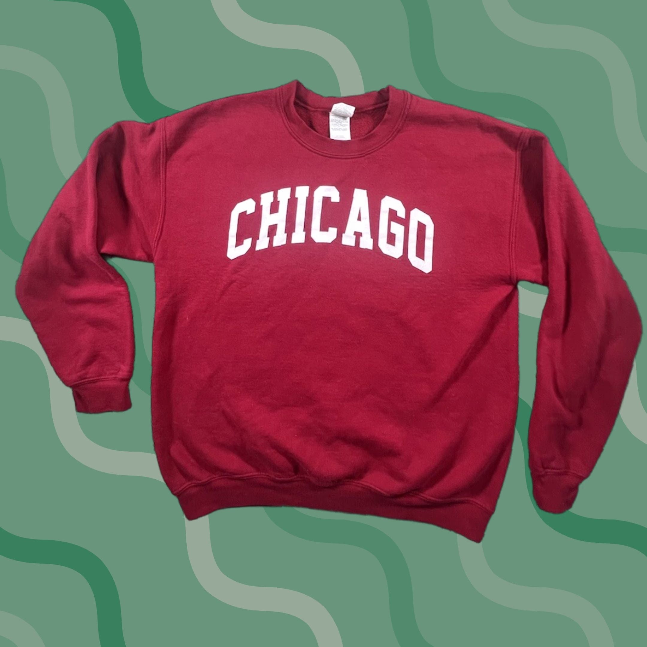 Vintage Y2k Chicago S M Red Streetwear Size M Me T-Shirts, Hoodie, Sweatshirt