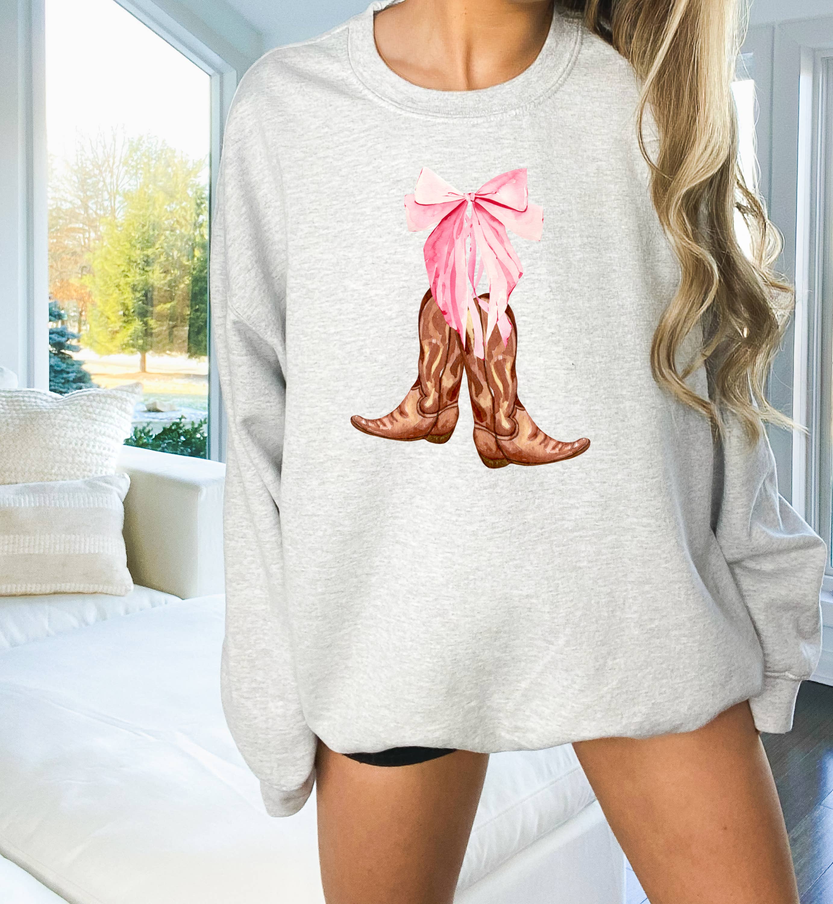 Soft Girl Era, Coquette, Graphic Apparel, Graphic Tee, Boot Hoodie, Sweatshirt | PodTeesHub.com