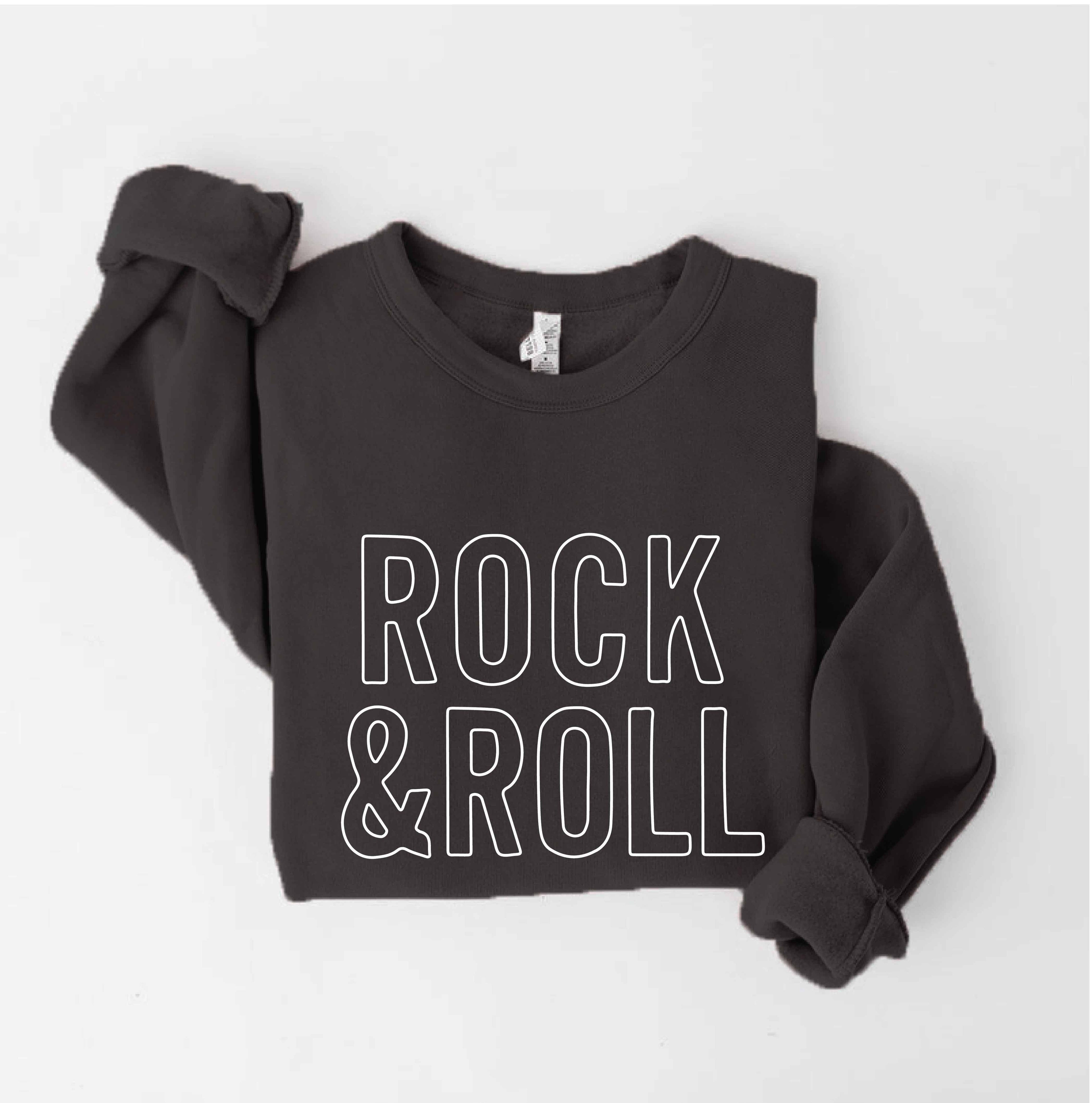 Rock and Roll Sweatshirt T-Shirts, Hoodie | PodTeesHub.com