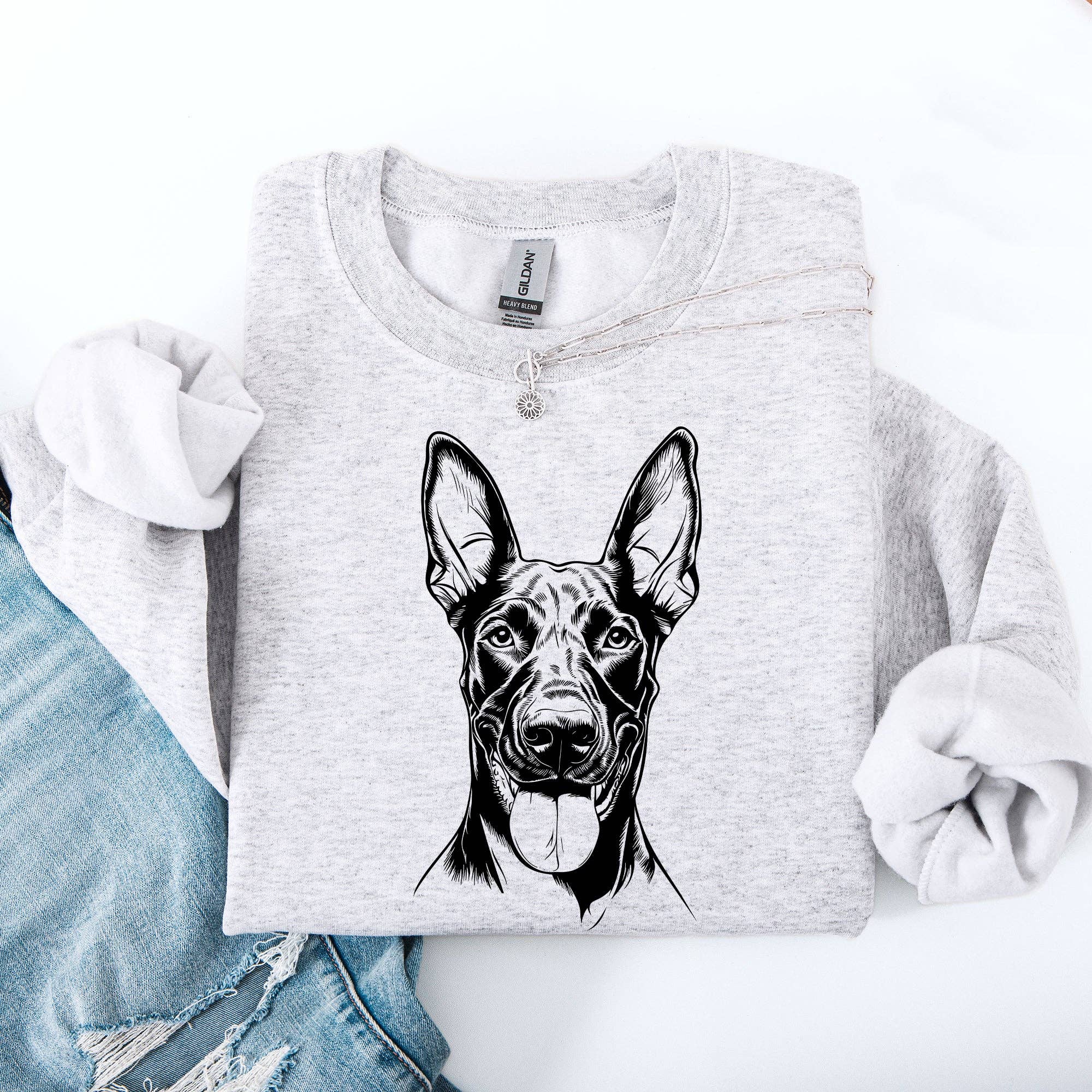 Doberman, Pet, Dog Breed Sweatshirt T-Shirts, Hoodie | PodTeesHub.com