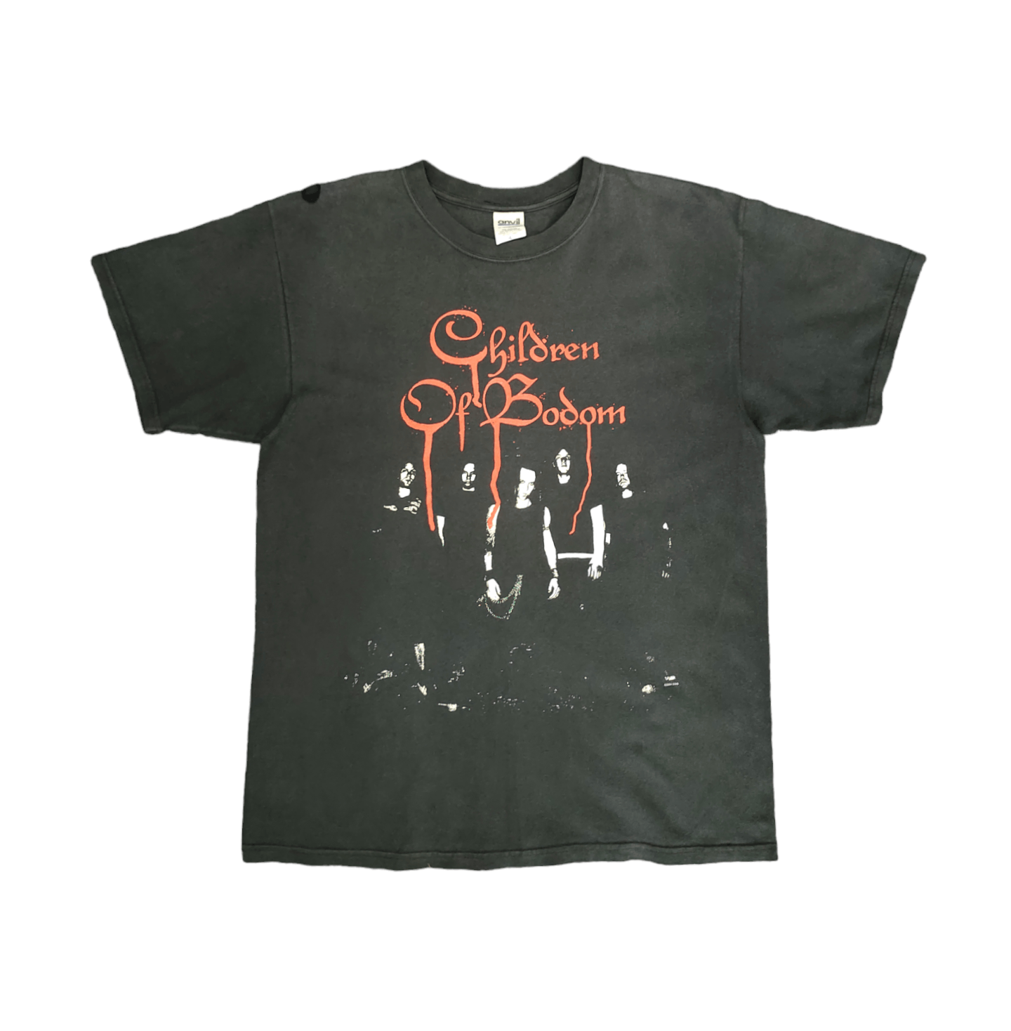Band Tees Vintage 2004 Children Of Bodom T Shirt Y2k Distress Hoodie, Sweatshirt | PodTeesHub.com