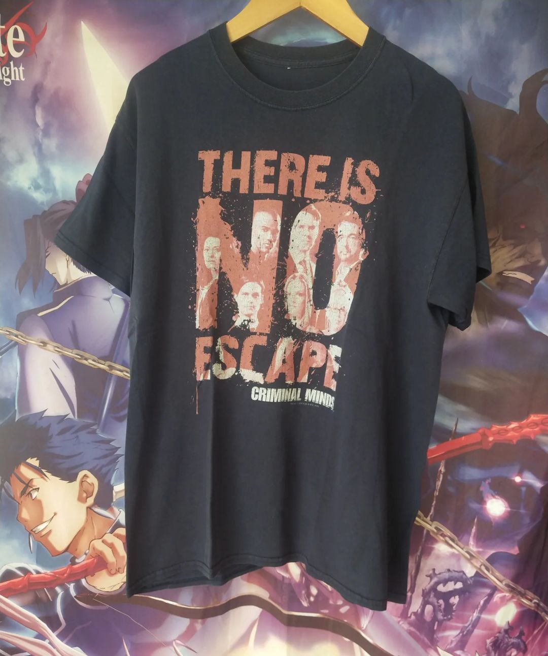 Vintage Criminal Minds There S No Escape Movie Tees Hoodie, Sweatshirt | PodTeesHub.com